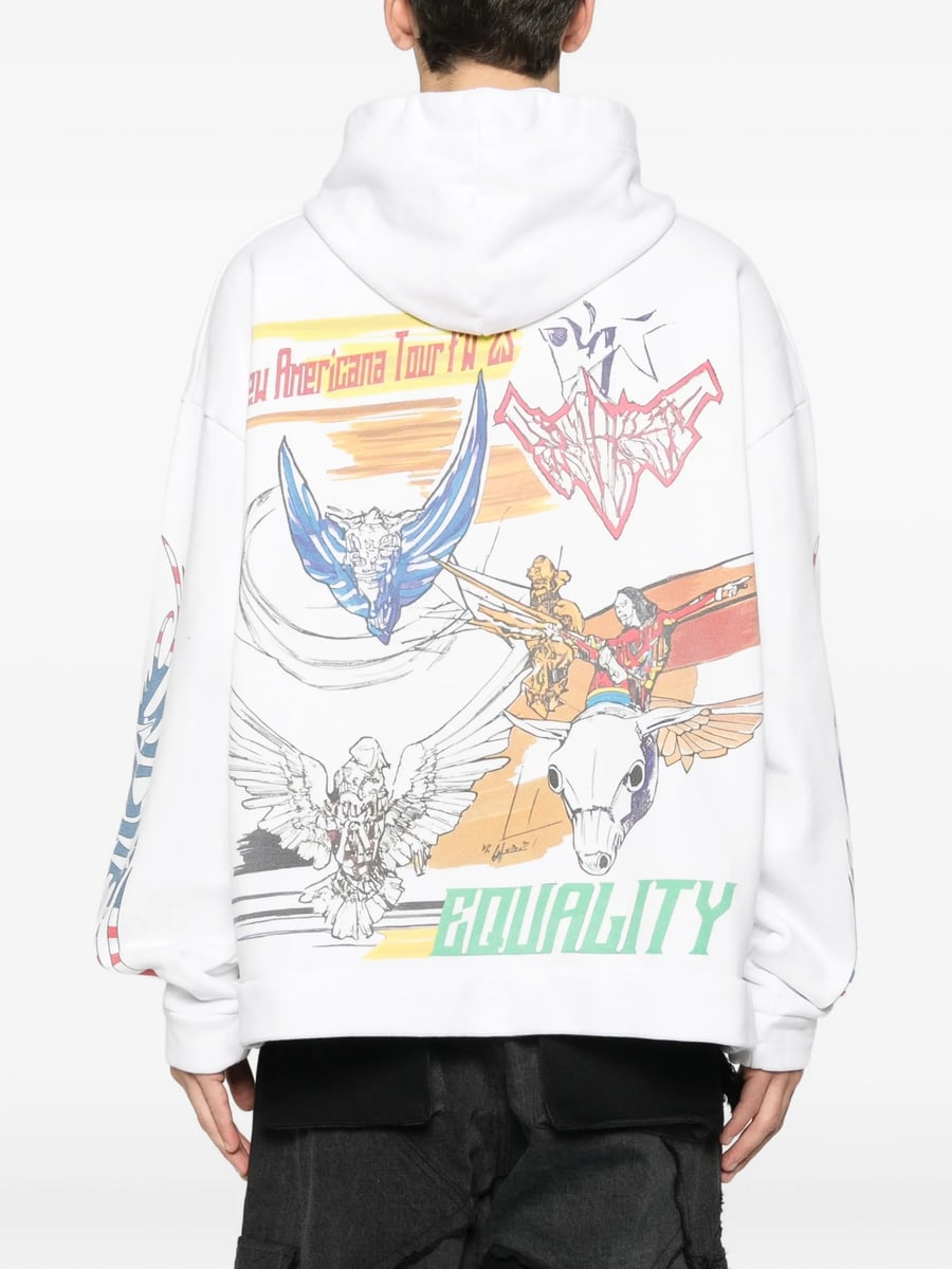 Who Decides War Who Decides War Liberty Graphic-print Hoodie, view 2