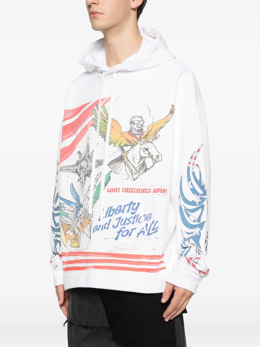 Who Decides War Who Decides War Liberty Graphic-print Hoodie, view 3
