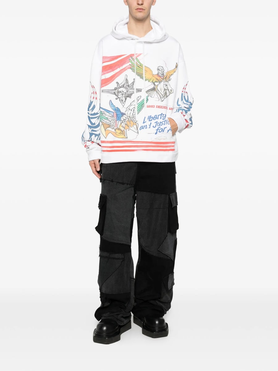 Who Decides War Who Decides War Liberty Graphic-print Hoodie, view 4