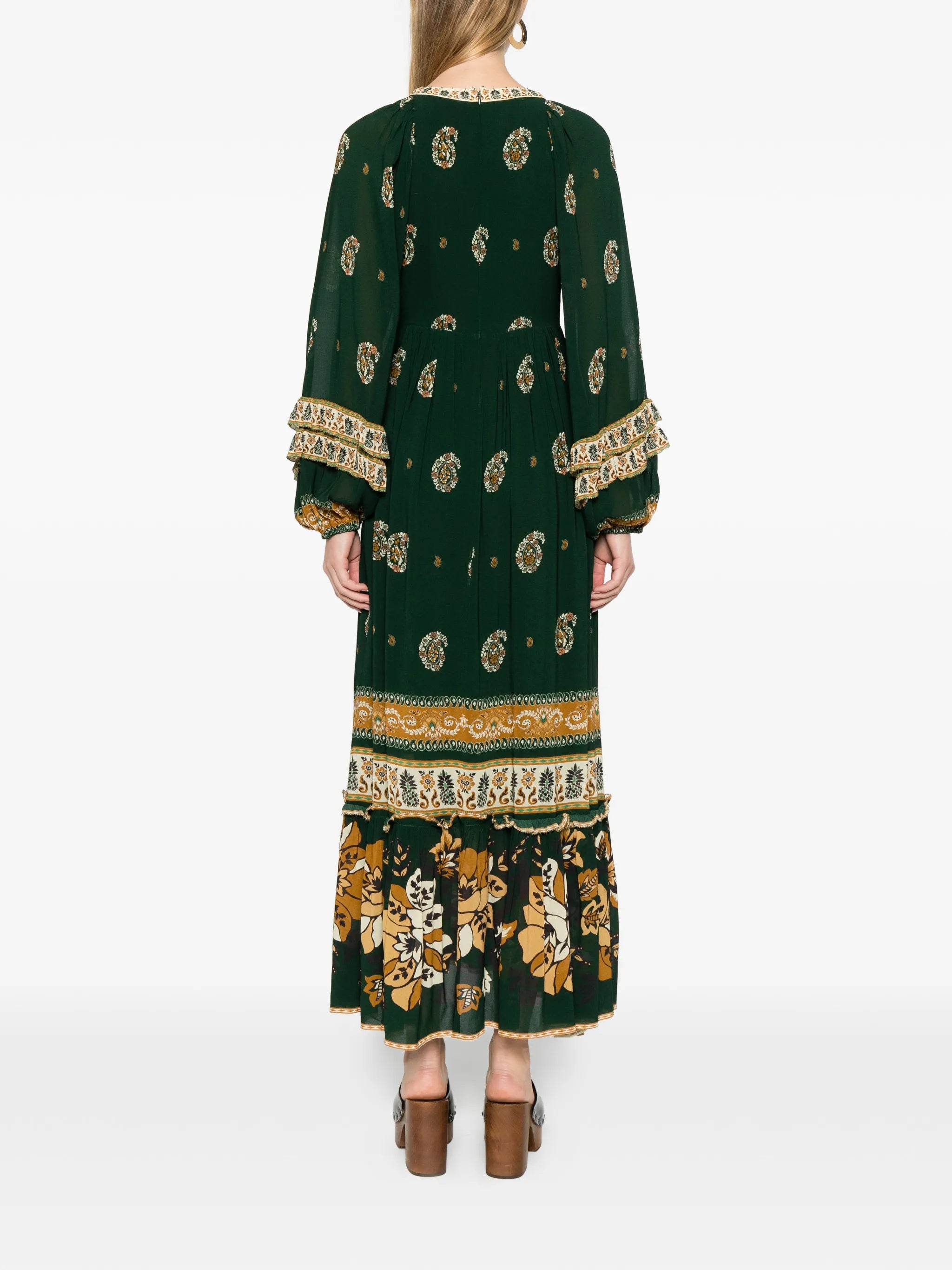 Farm Rio Farm Rio Ayla Floral-print Maxi Dress, view 2