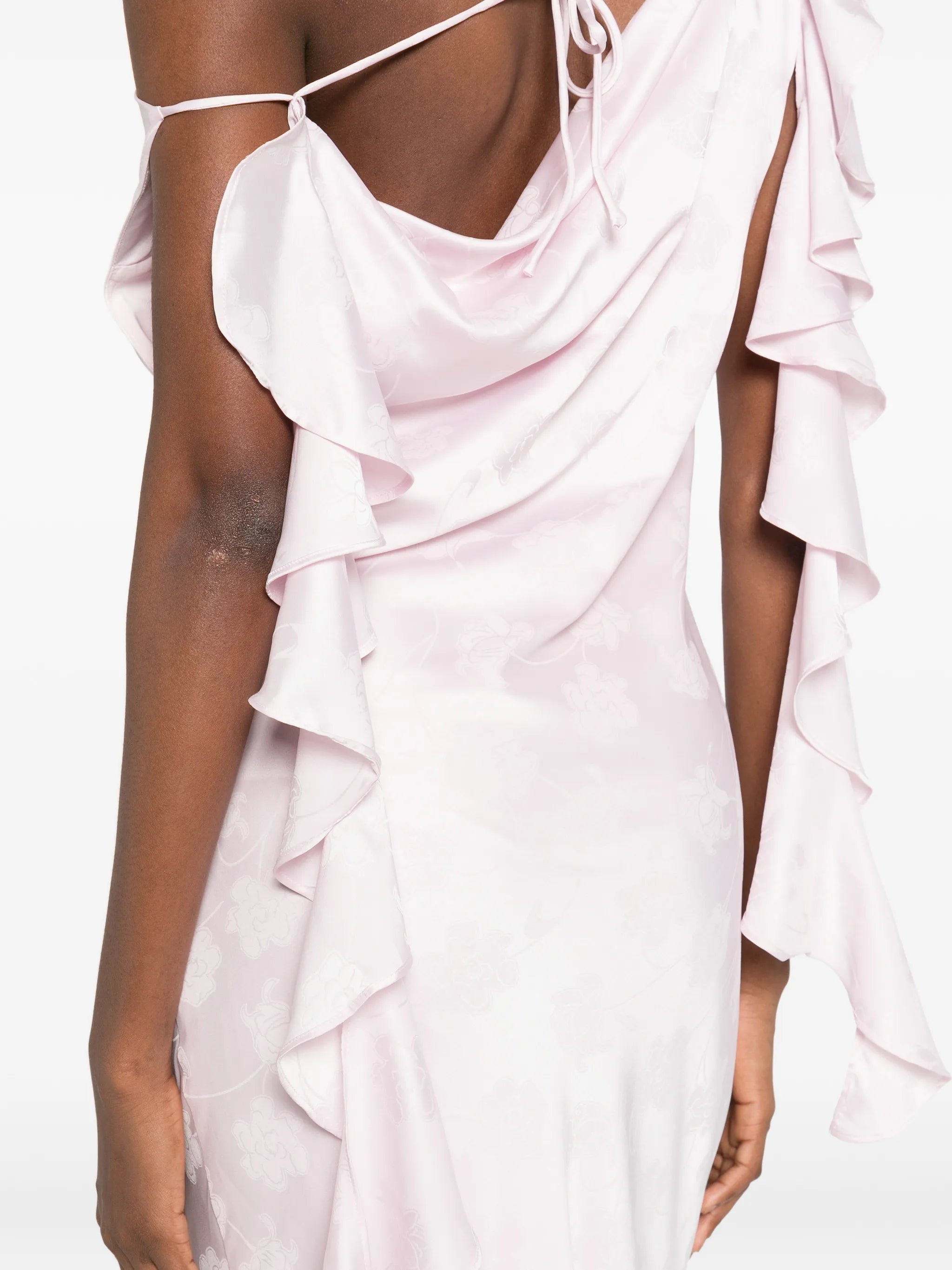 Rotate Rotate Ruffled Floral Maxi Dress, view 2