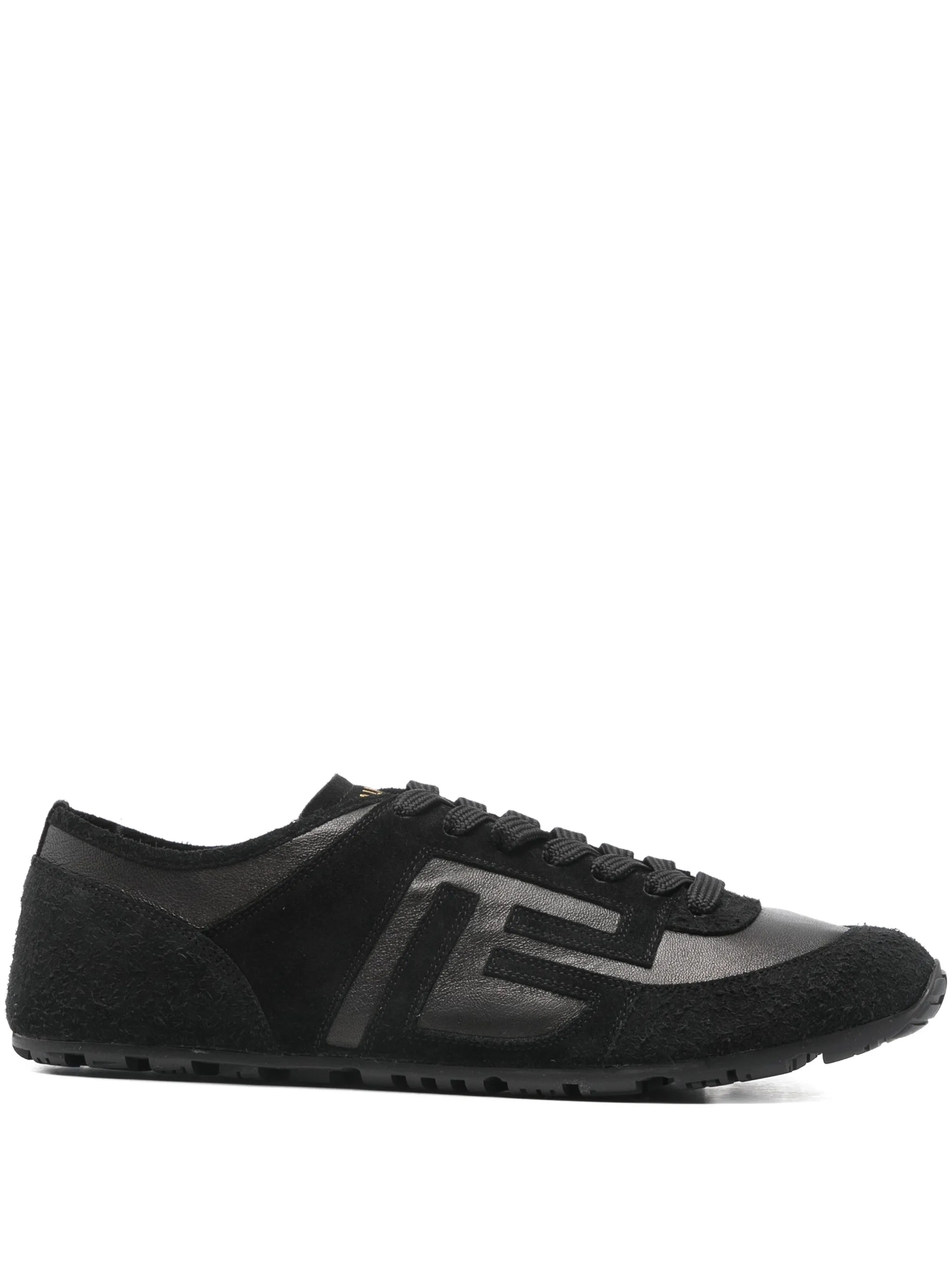 Balmain Balmain Racer 45 Trainers In Lambskin And Suede