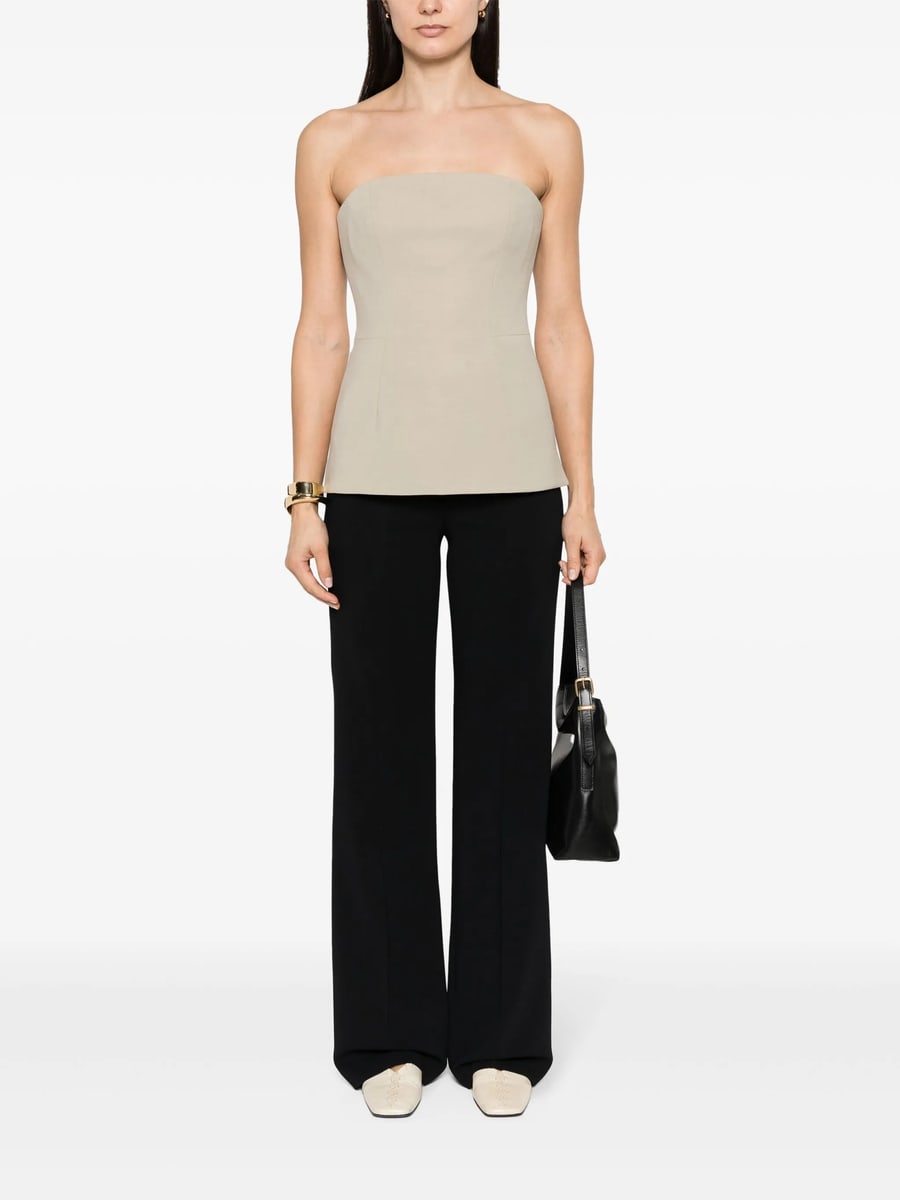 Joseph Joseph Pressed-crease Flared Trousers, view 5