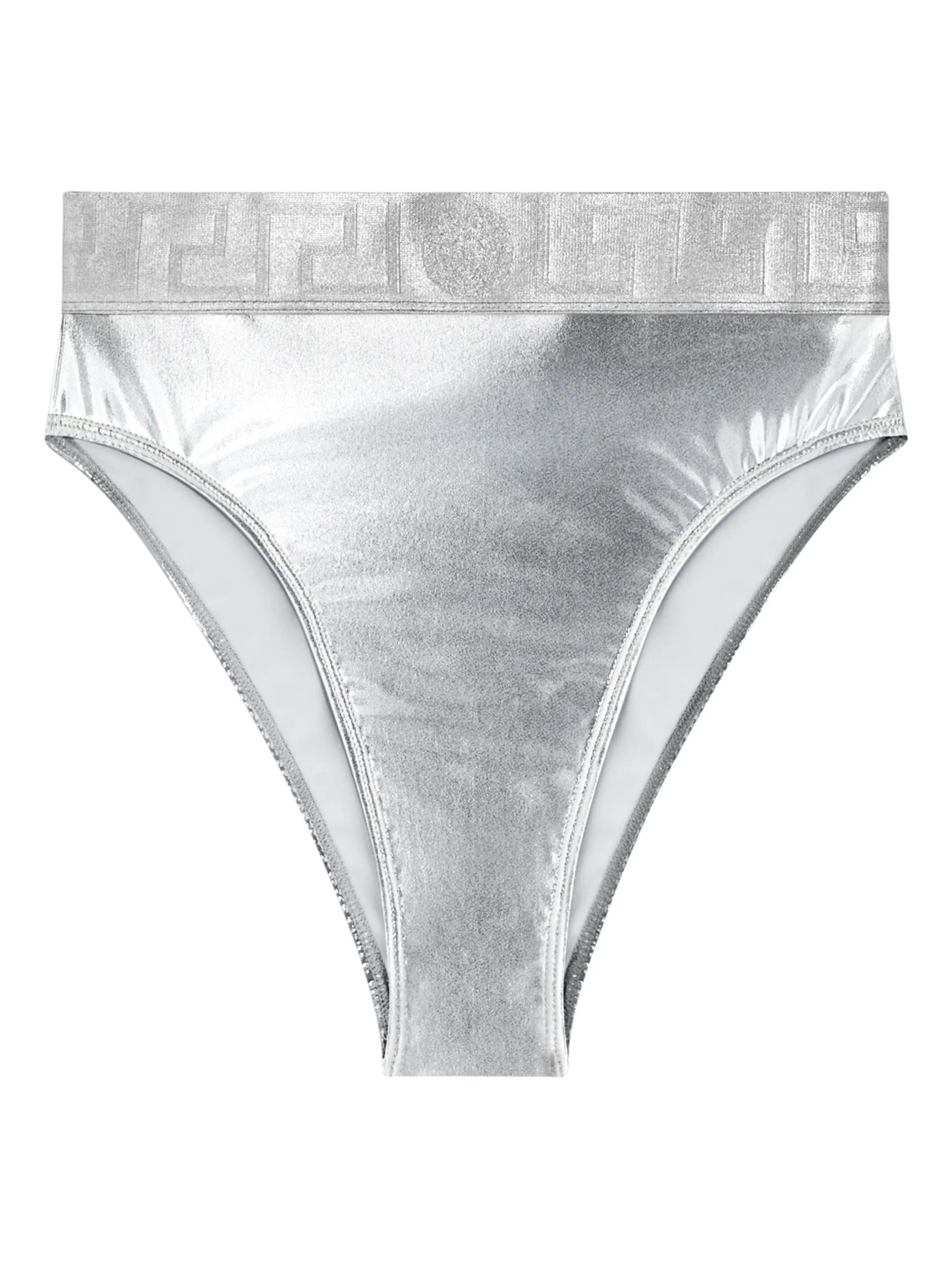 Versace Underwear Versace Underwear Metallic Bikini Bottoms