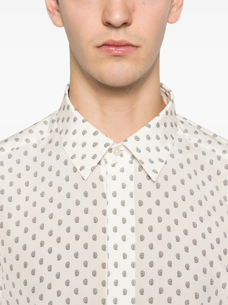 Tom Ford Tom Ford Paisley-print Shirt, view 3