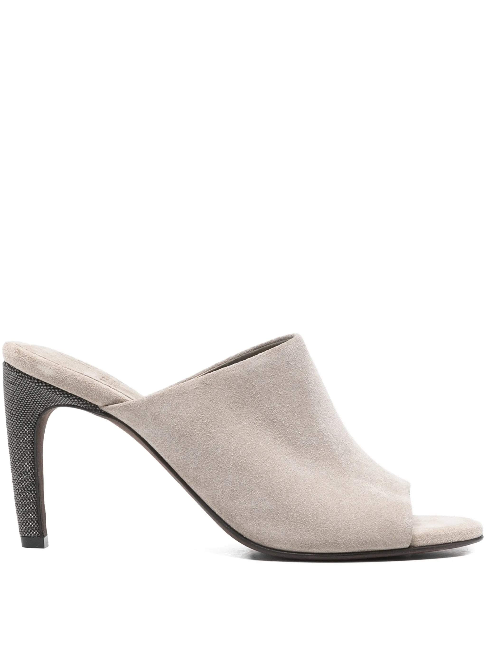 Brunello Cucinelli Brunello Cucinelli Open Toe Embellished Sandals