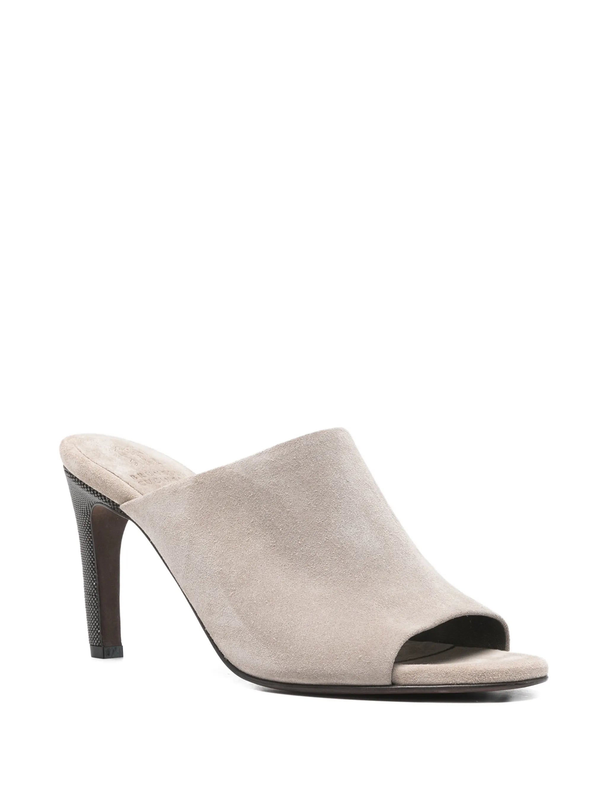 Brunello Cucinelli Brunello Cucinelli Open Toe Embellished Sandals, view 2