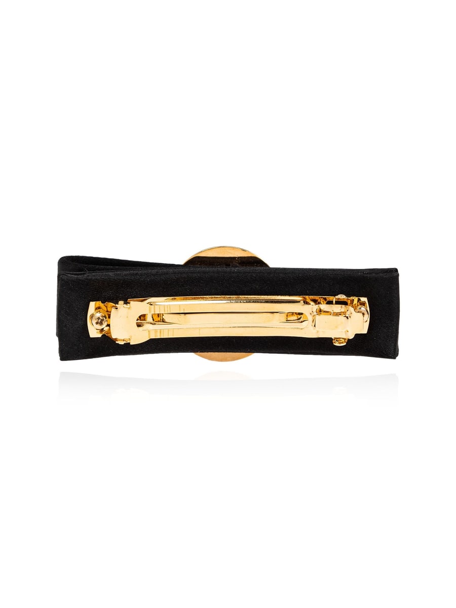 Versace Versace Gianni Ribbon Hair Clip, view 3