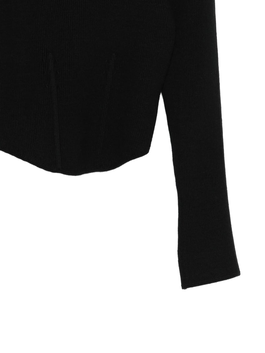 Alaïa Alaïa Square-neck Sweater, view 3