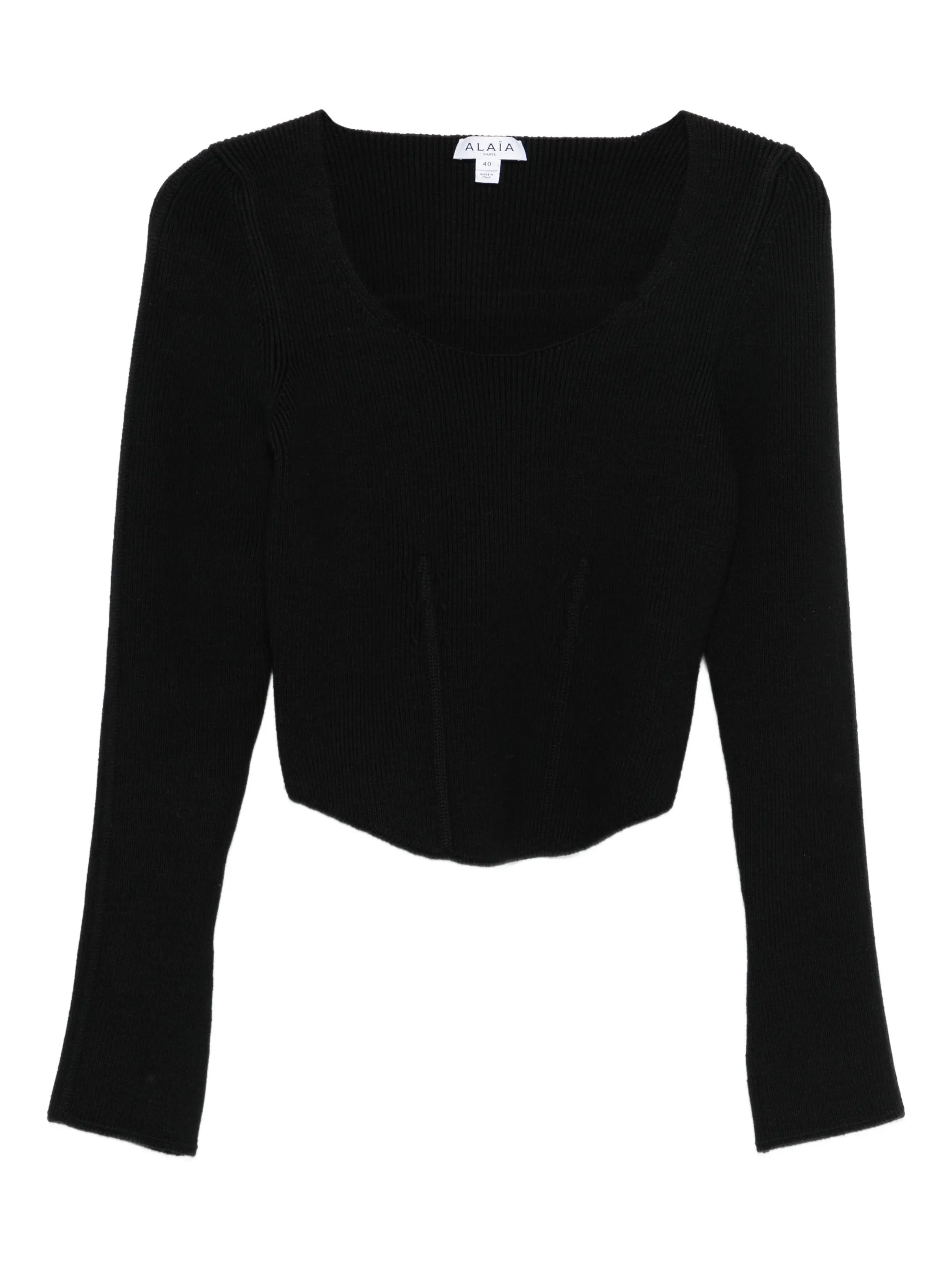Alaïa Alaïa Square-neck Sweater