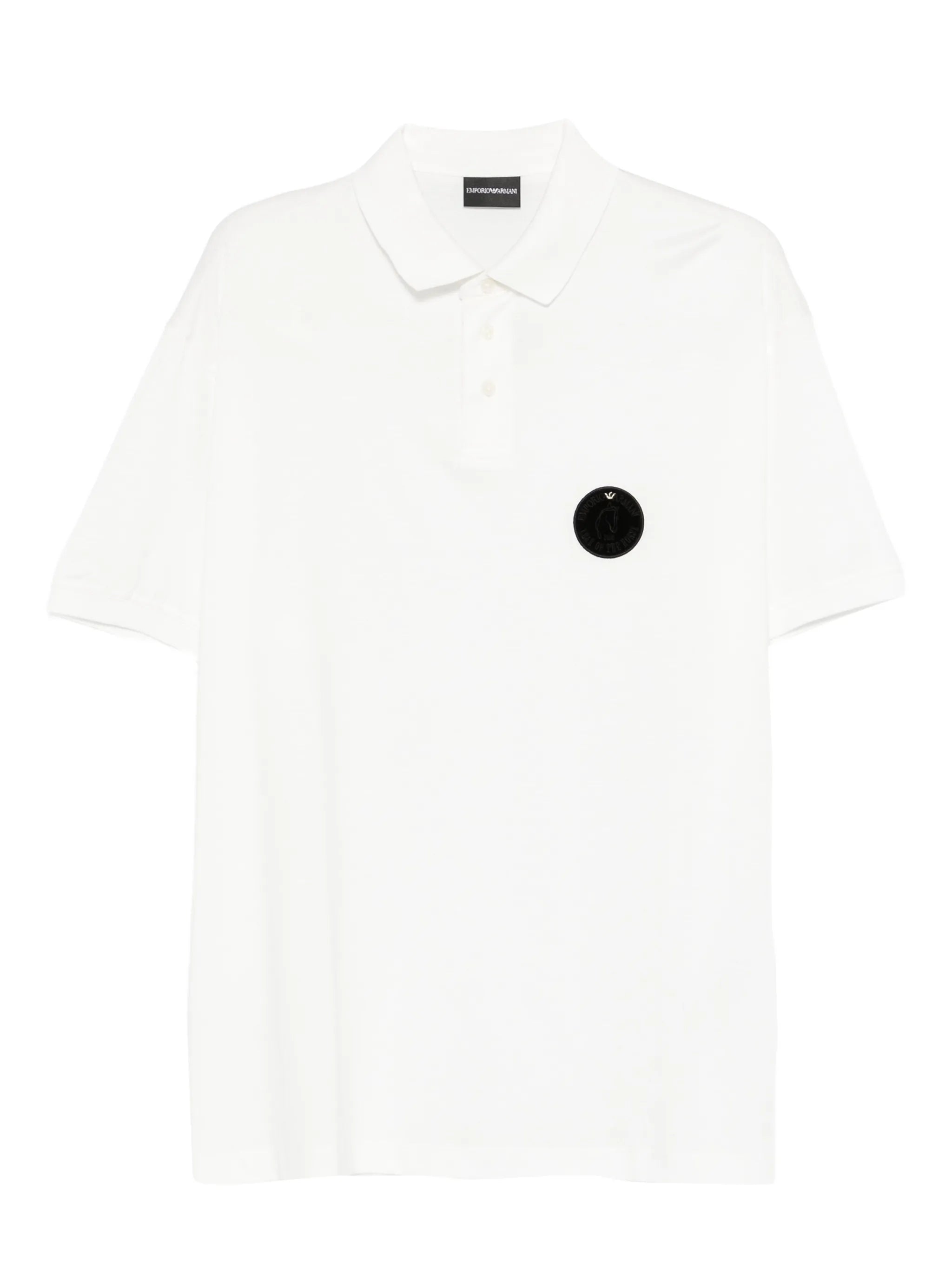 Emporio Armani Emporio Armani Appliqué Polo Shirt