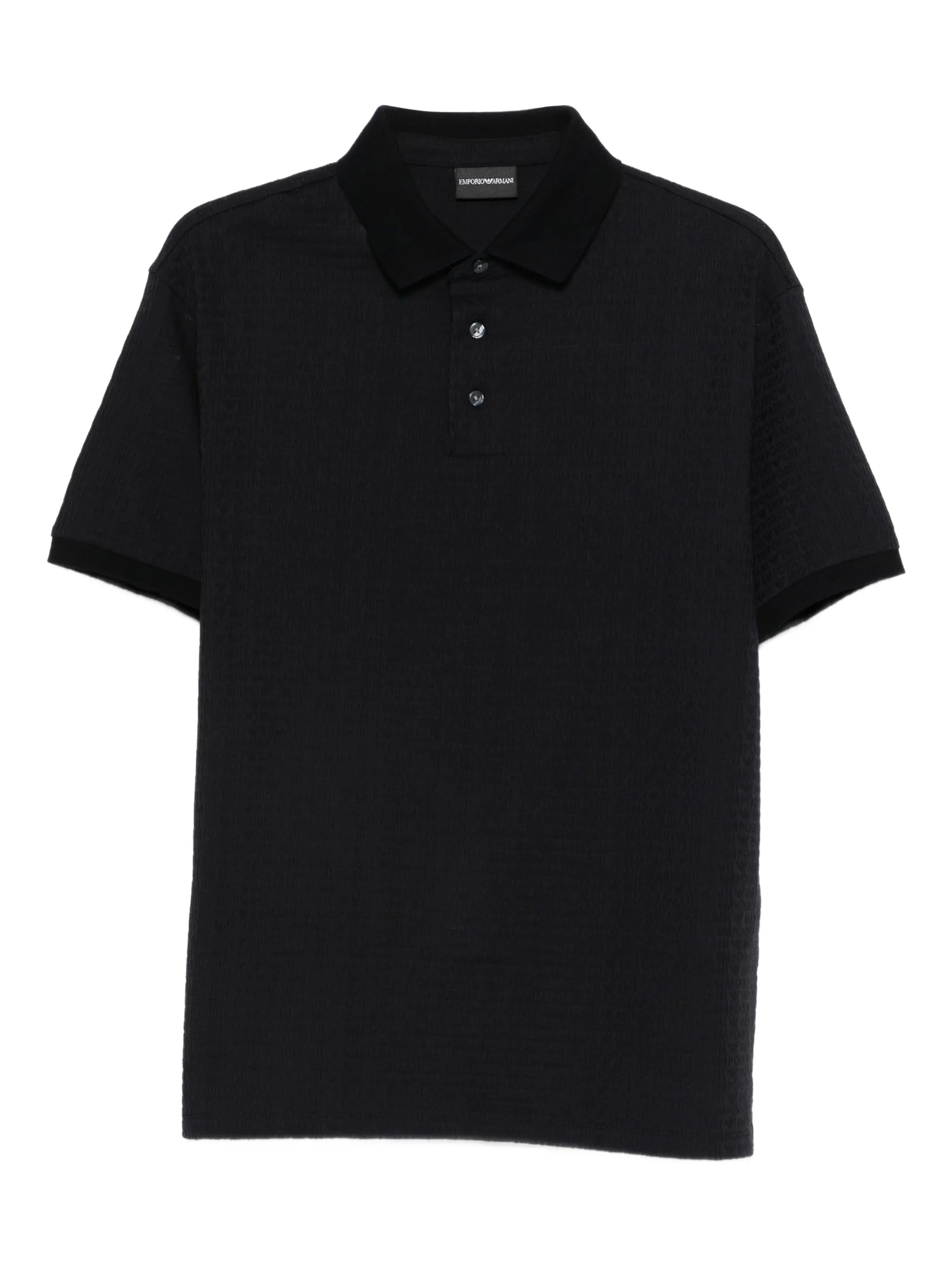 Emporio Armani Emporio Armani Textured Polo Shirt