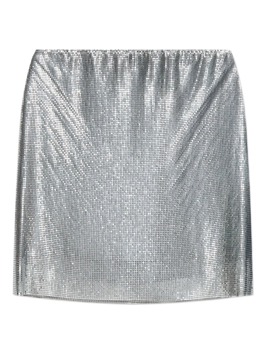 Versace Versace Sequin-embellished Mini Skirt