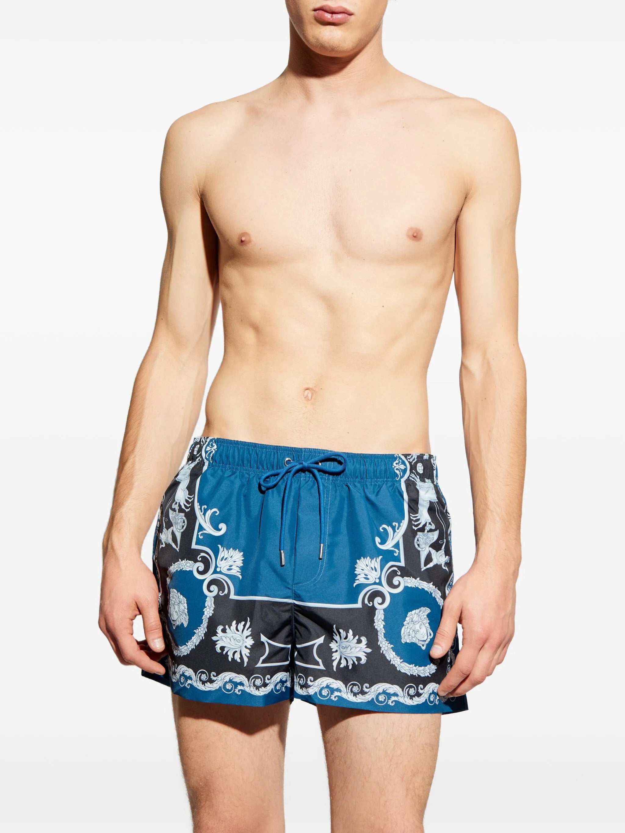 Versace Underwear Versace Underwear Printed Swim Shorts