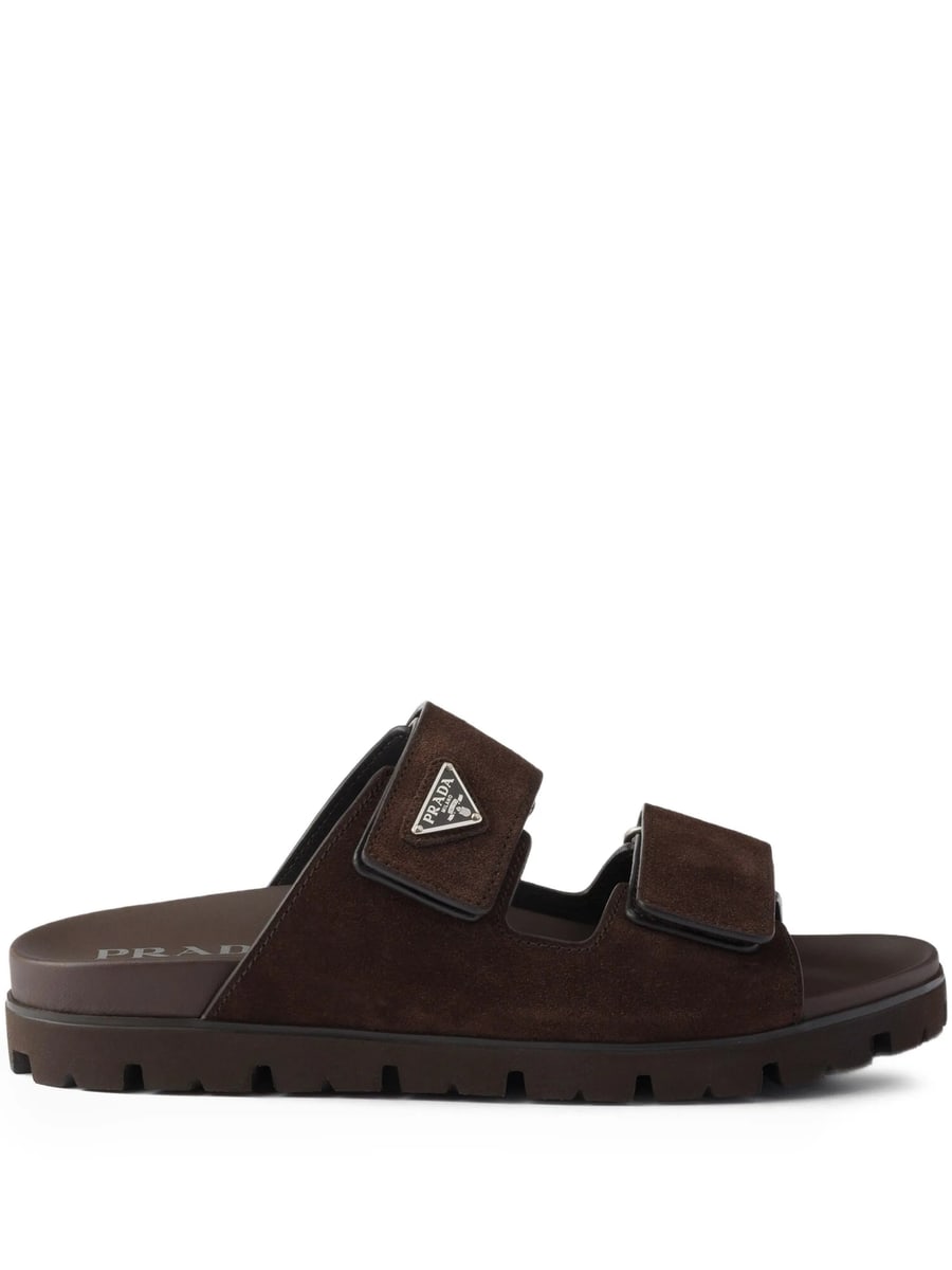 Prada Prada Suede Band Sandals, view 3
