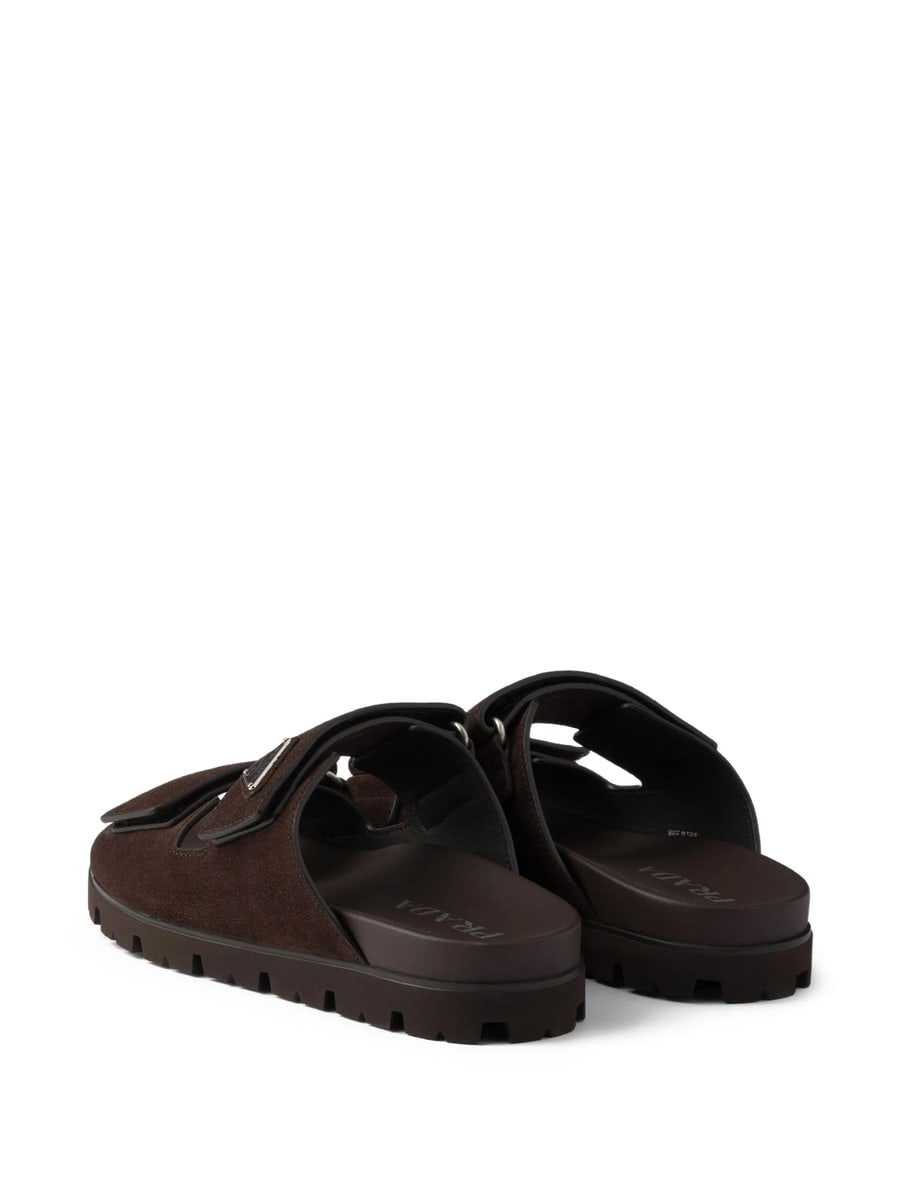 Prada Prada Suede Band Sandals, view 4