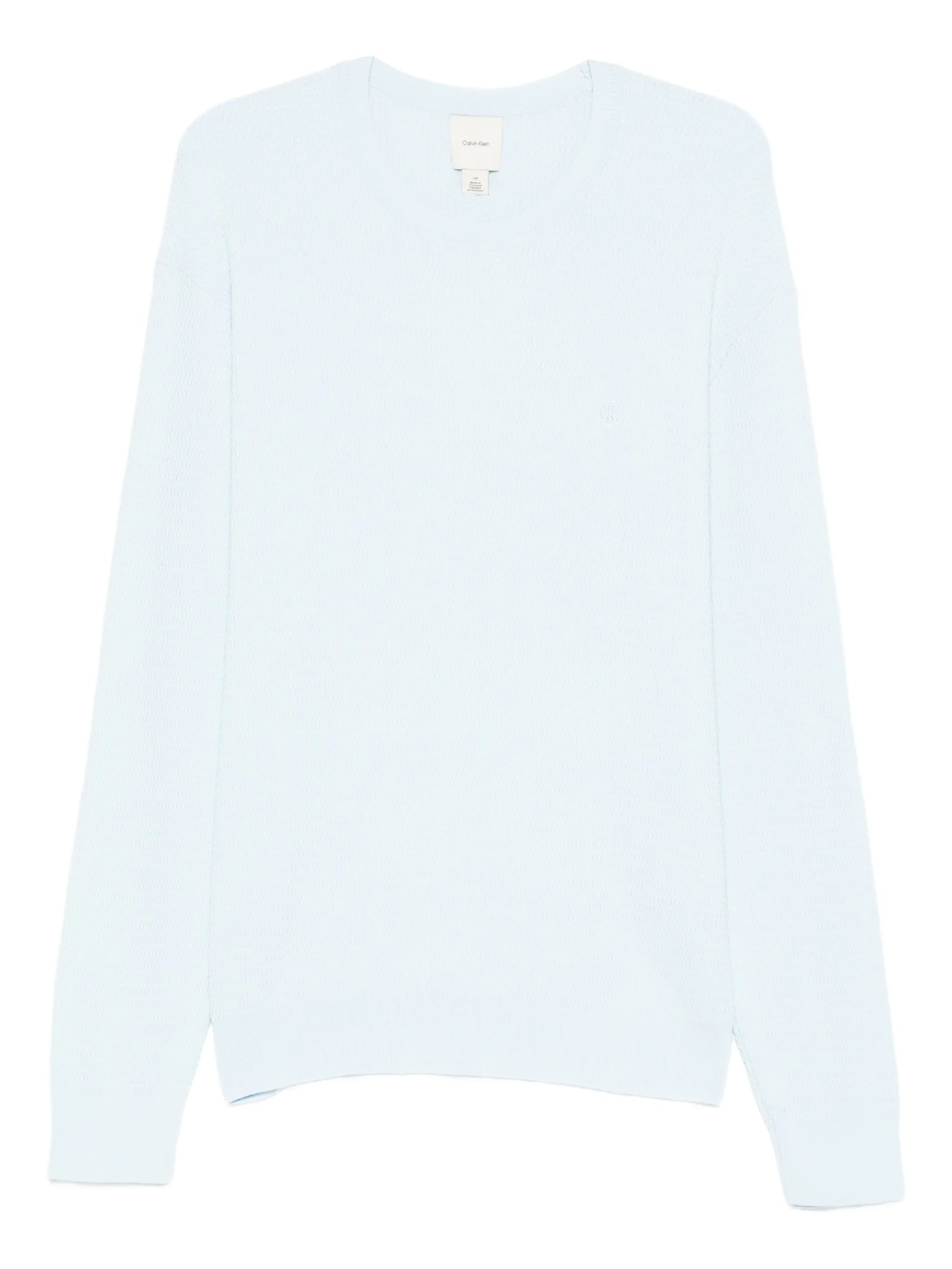 Calvin Klein Calvin Klein Crew-neck Textured Sweater