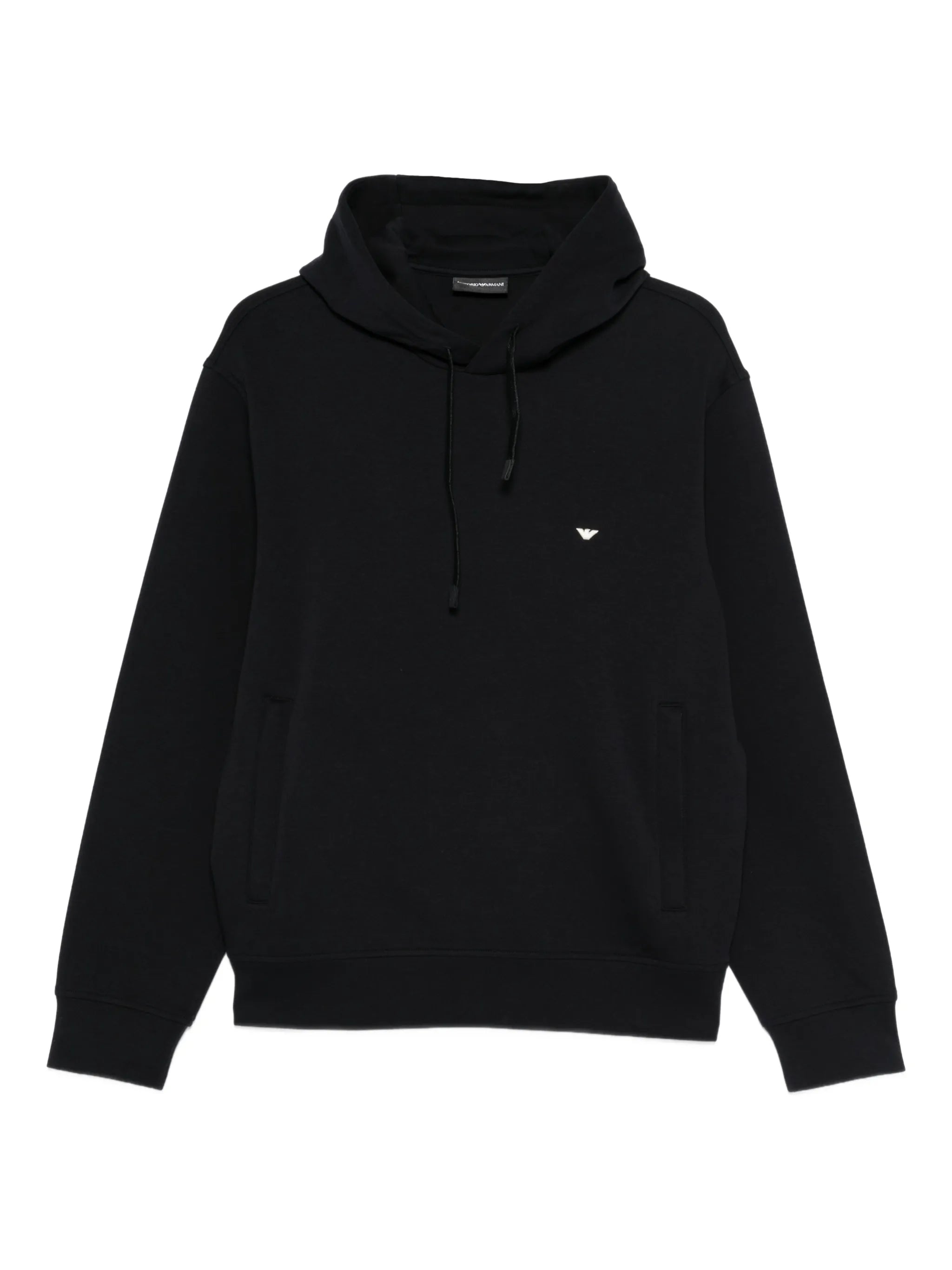 Emporio Armani Emporio Armani Logo-embroidered Hoodie
