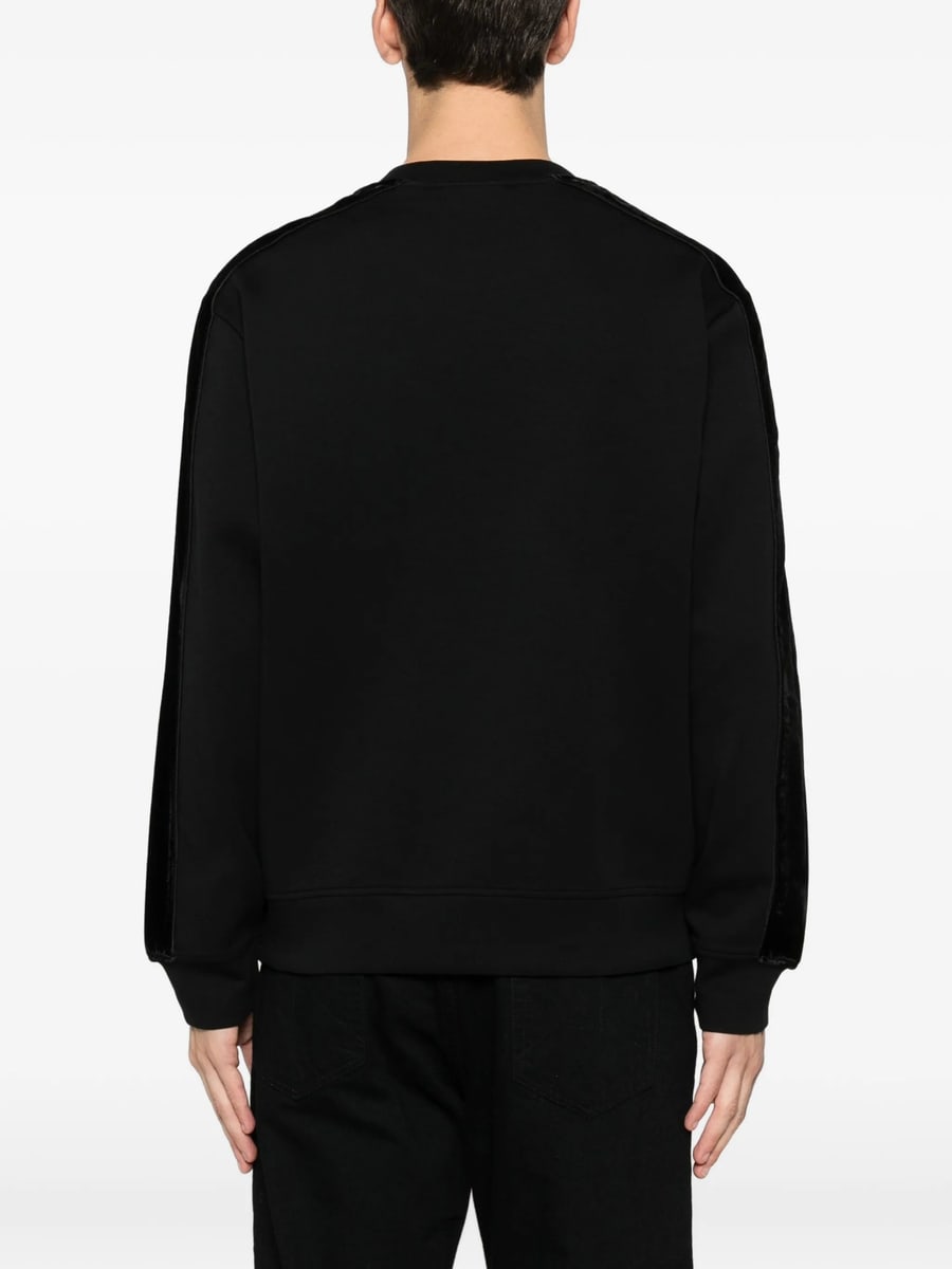Emporio Armani Emporio Armani Logo-patch Sweatshirt, view 3
