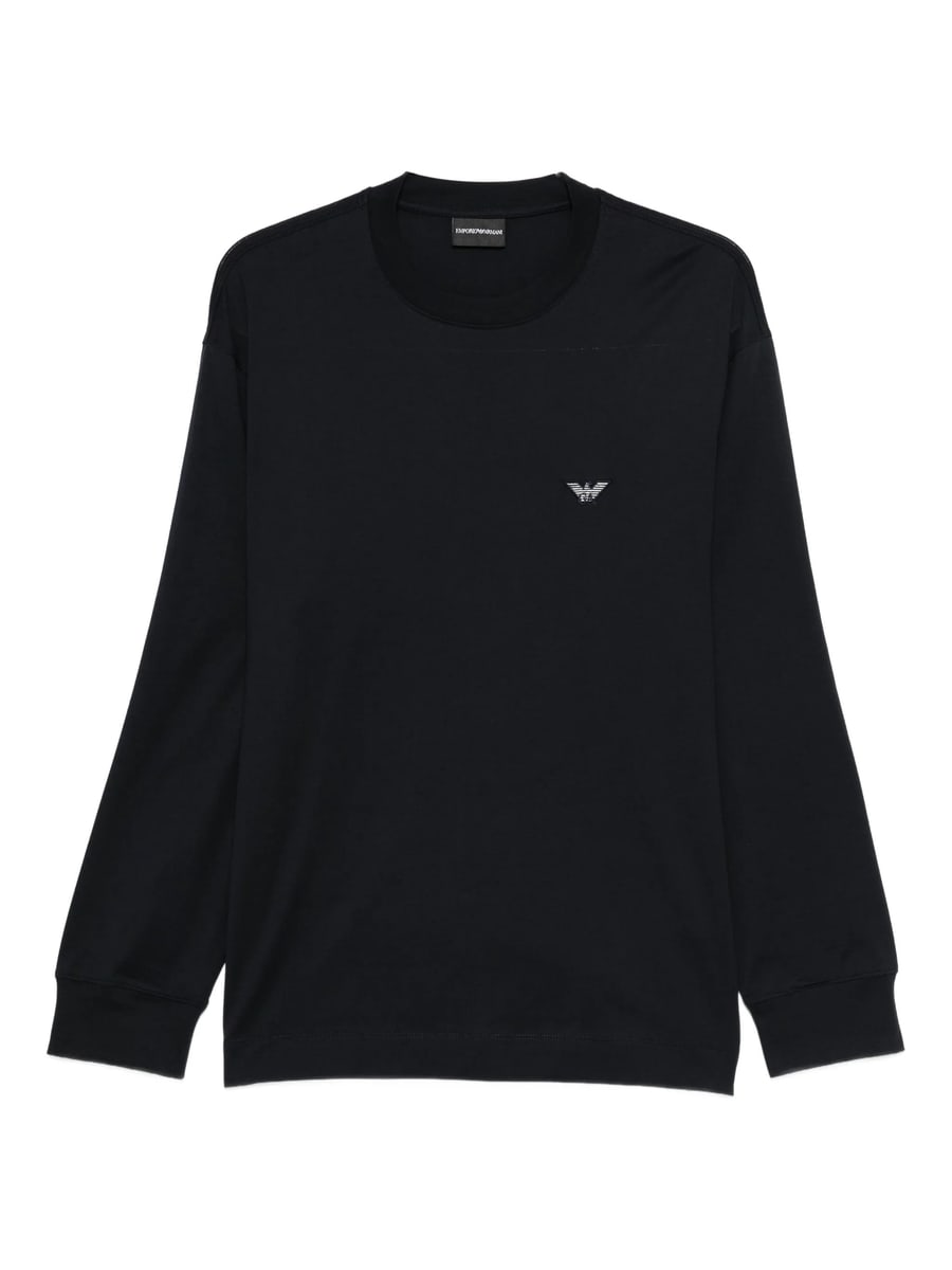 Emporio Armani Emporio Armani Logo-patch Sweatshirt