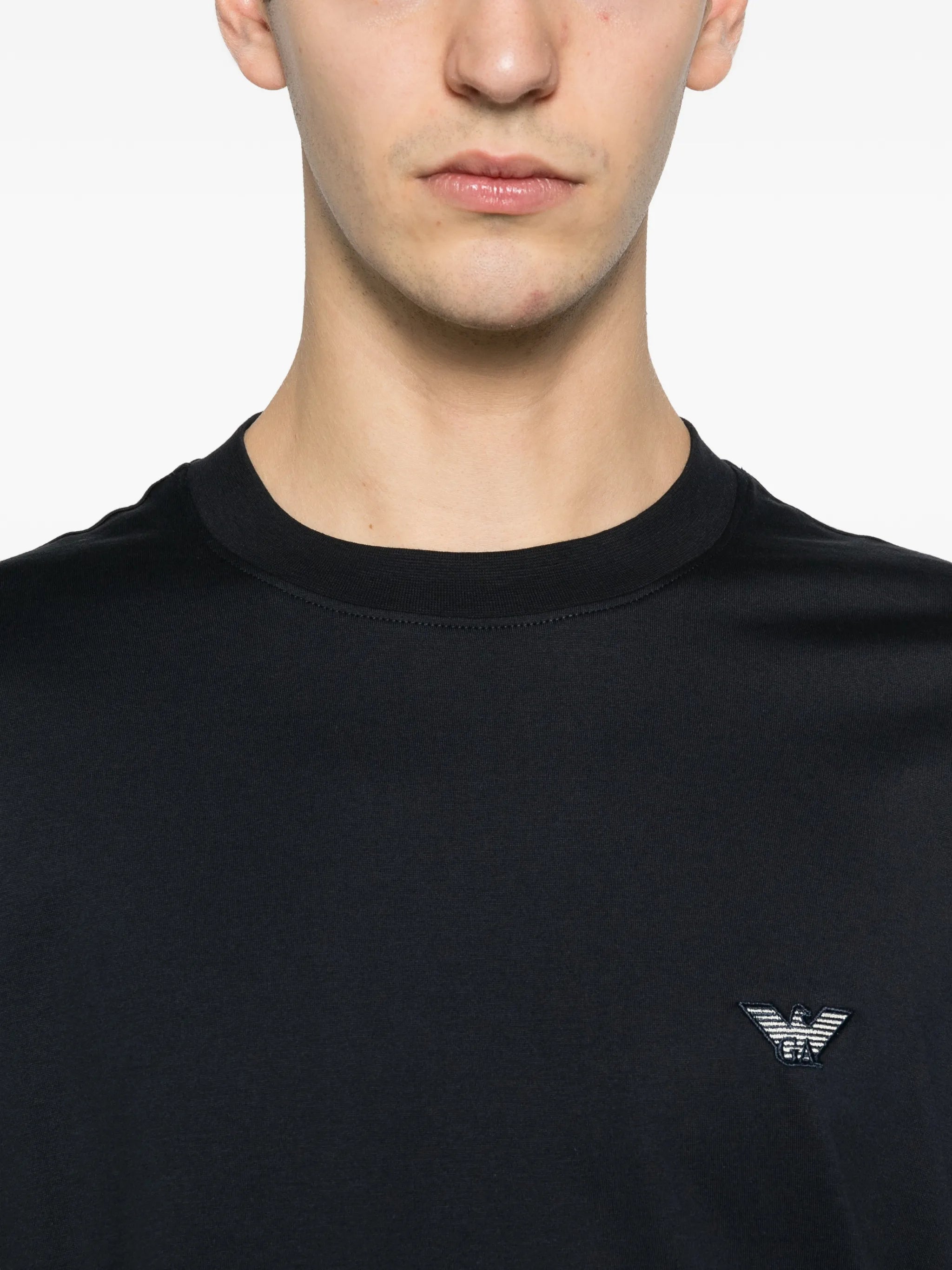 Emporio Armani Emporio Armani Logo-patch Sweatshirt, view 2