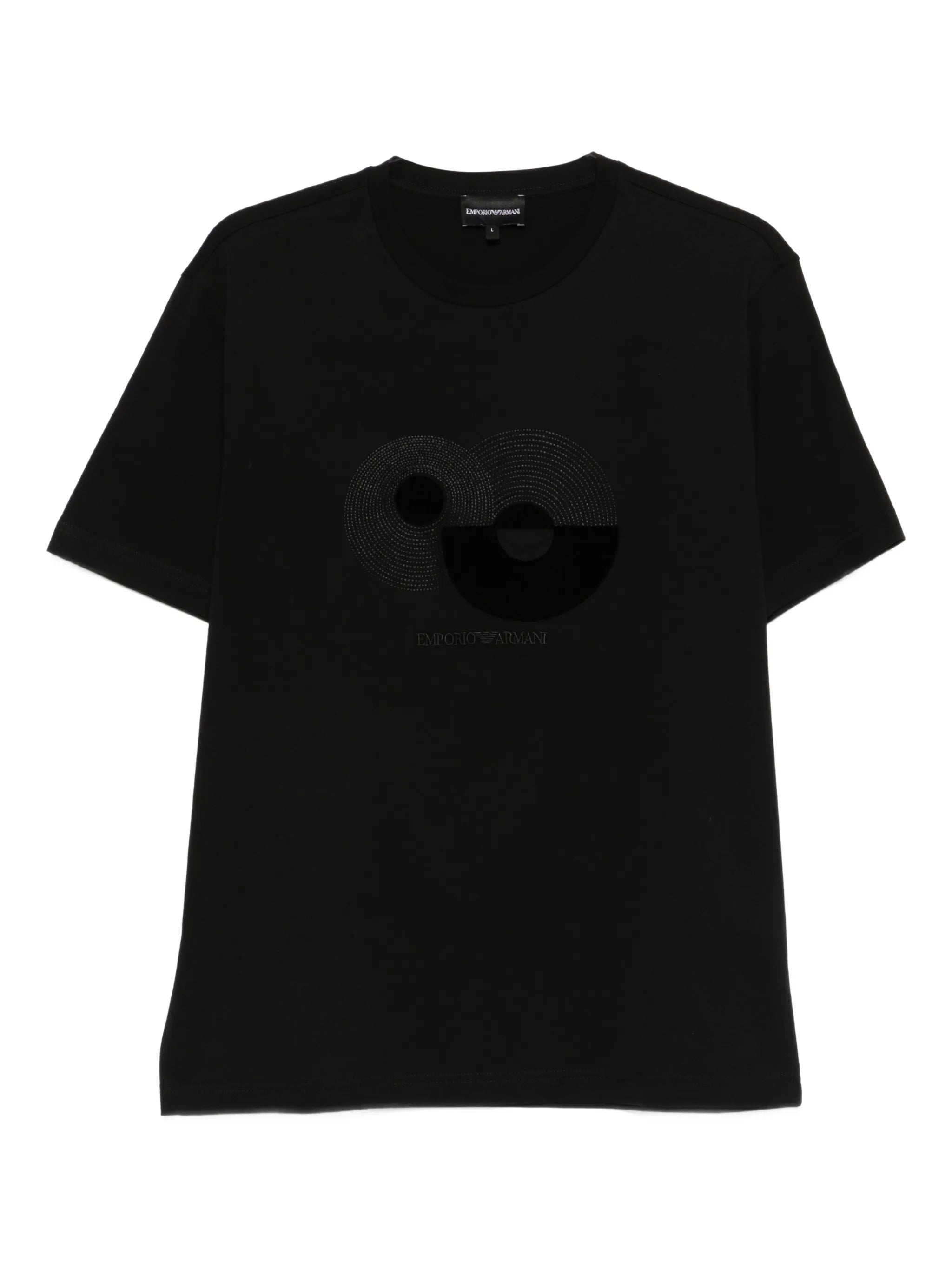 Emporio Armani Emporio Armani Logo-embroidered T-shirt