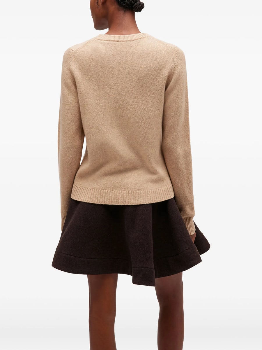 Ganni Ganni Graphic Wool Sweater, view 3