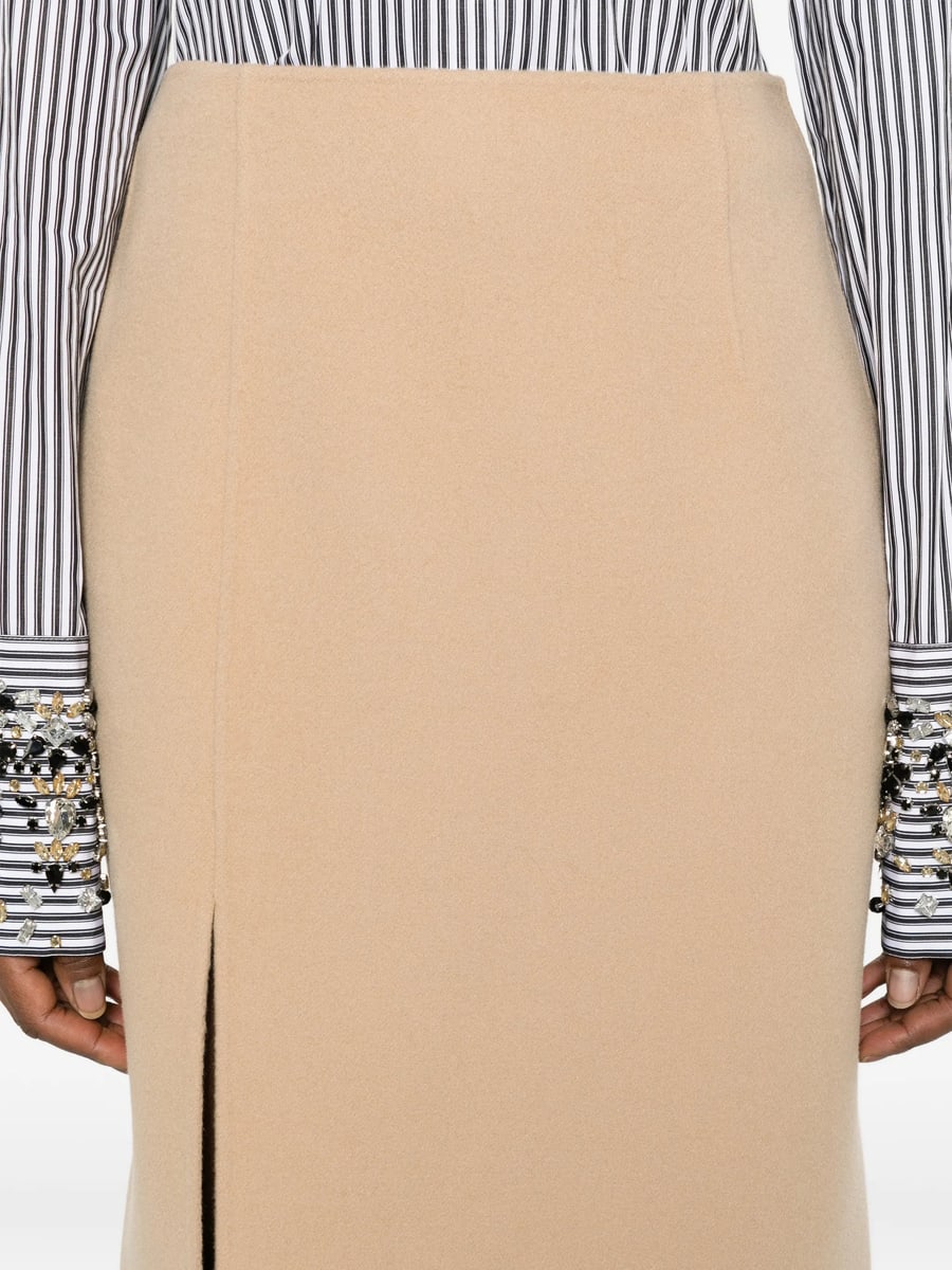 Sportmax Sportmax Slit Pencil Skirt, view 3