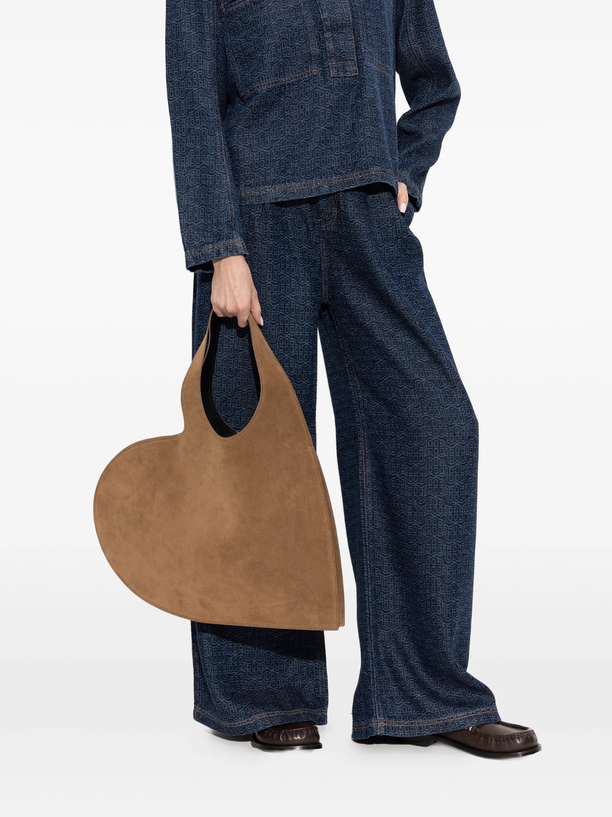 Coperni Coperni Double Heart Tote Bag, view 2