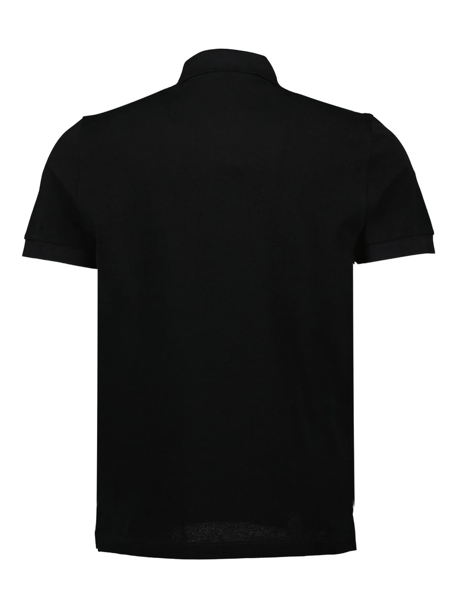 Fendi Fendi Logo-embroidered Piqué Polo Shirt, view 3