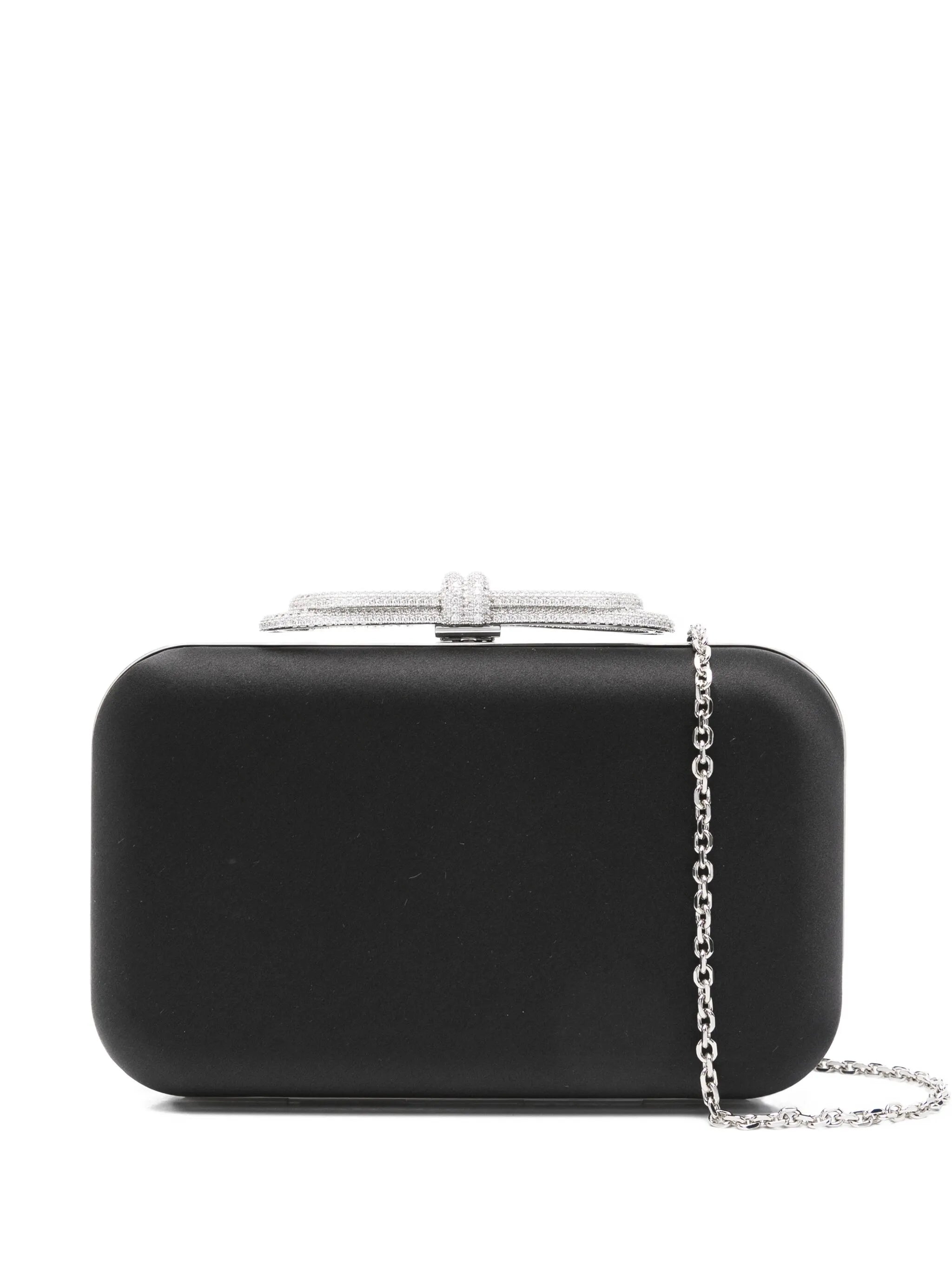 Mach & Mach Mach & Mach Crystal-embellished Bow Clutch