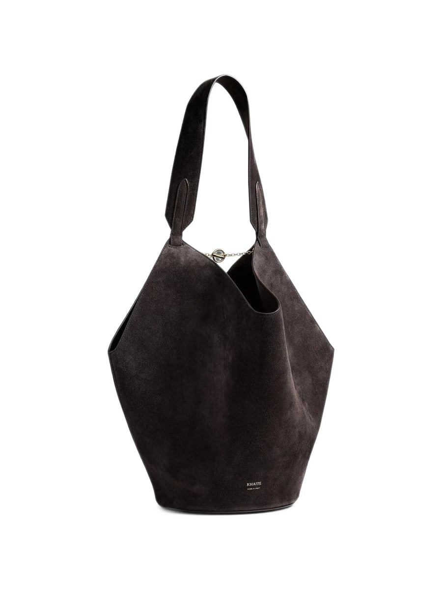 Khaite Khaite Suede Shoulder Bag