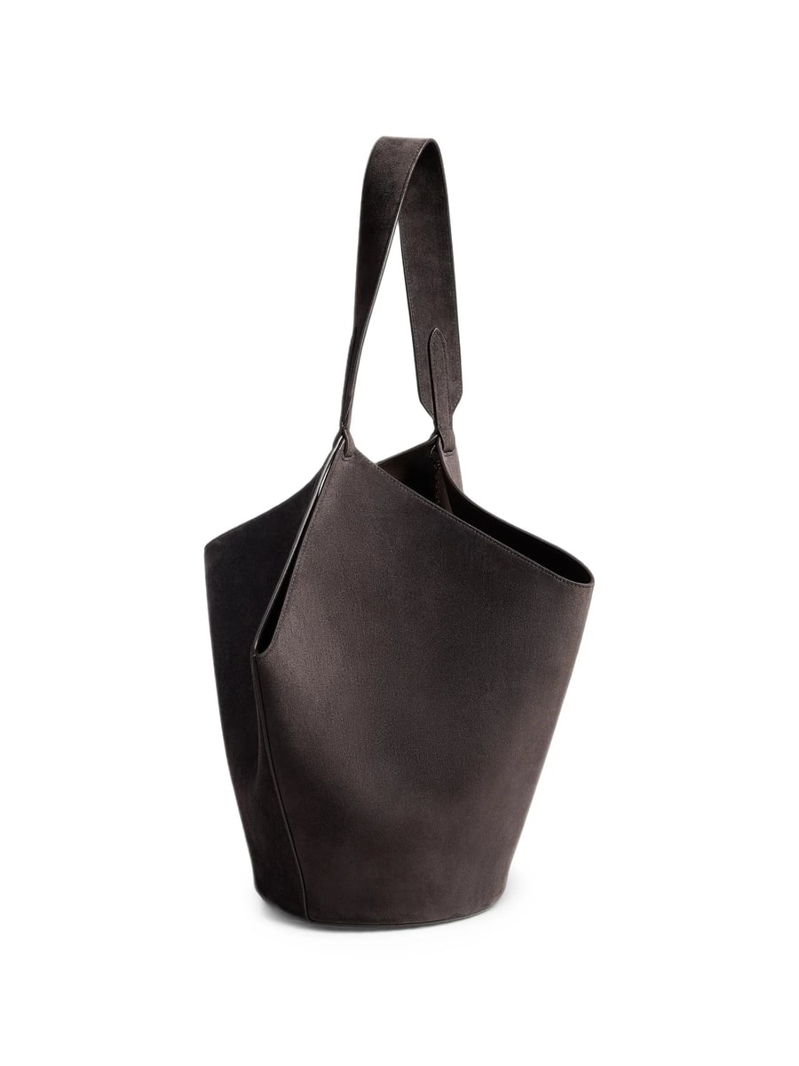 Khaite Khaite Suede Shoulder Bag, view 4