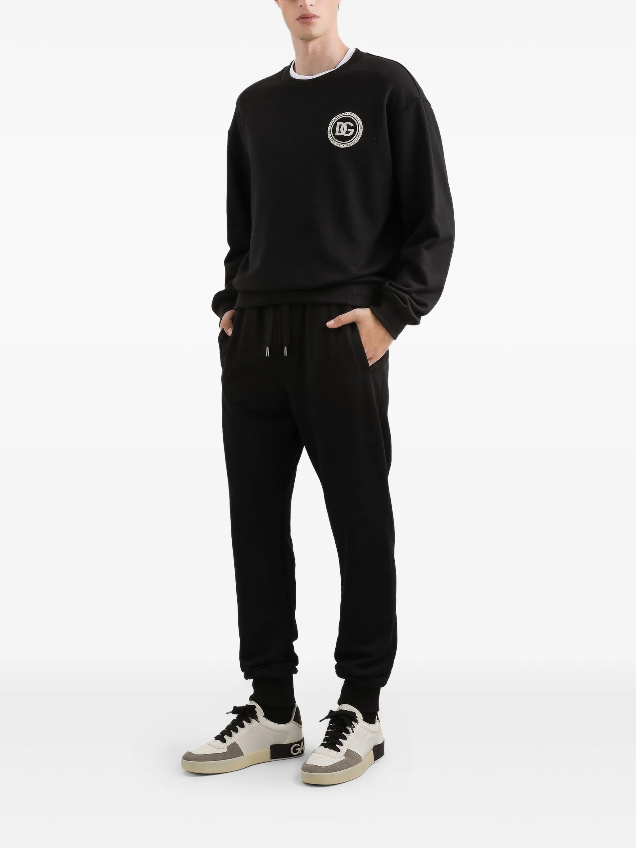 Dolce & Gabbana Dolce & Gabbana Logo Patch Sweatshirt, view 2