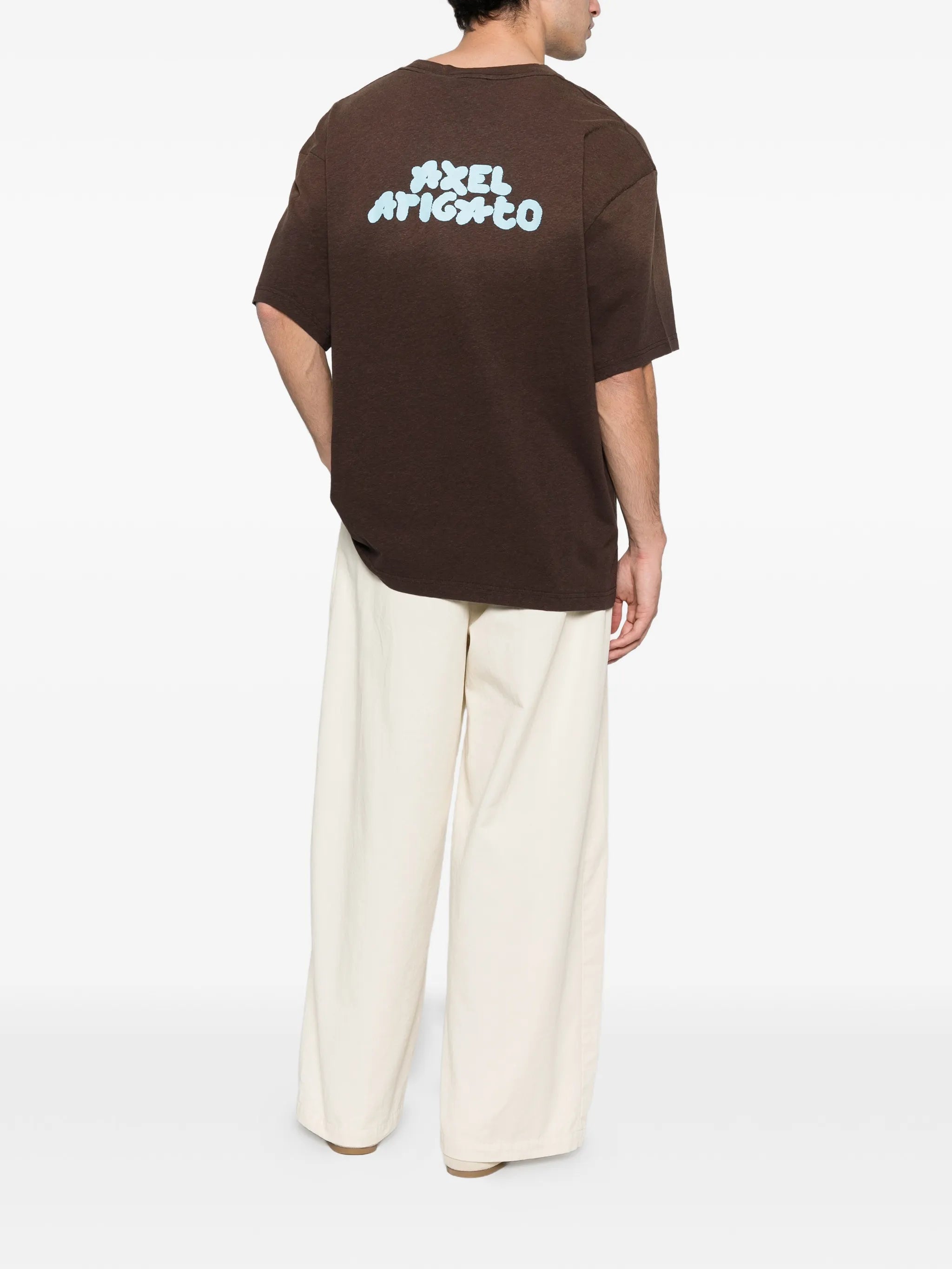 Axel Arigato Axel Arigato Bubble Reverse Round-neck T-shirt, view 2
