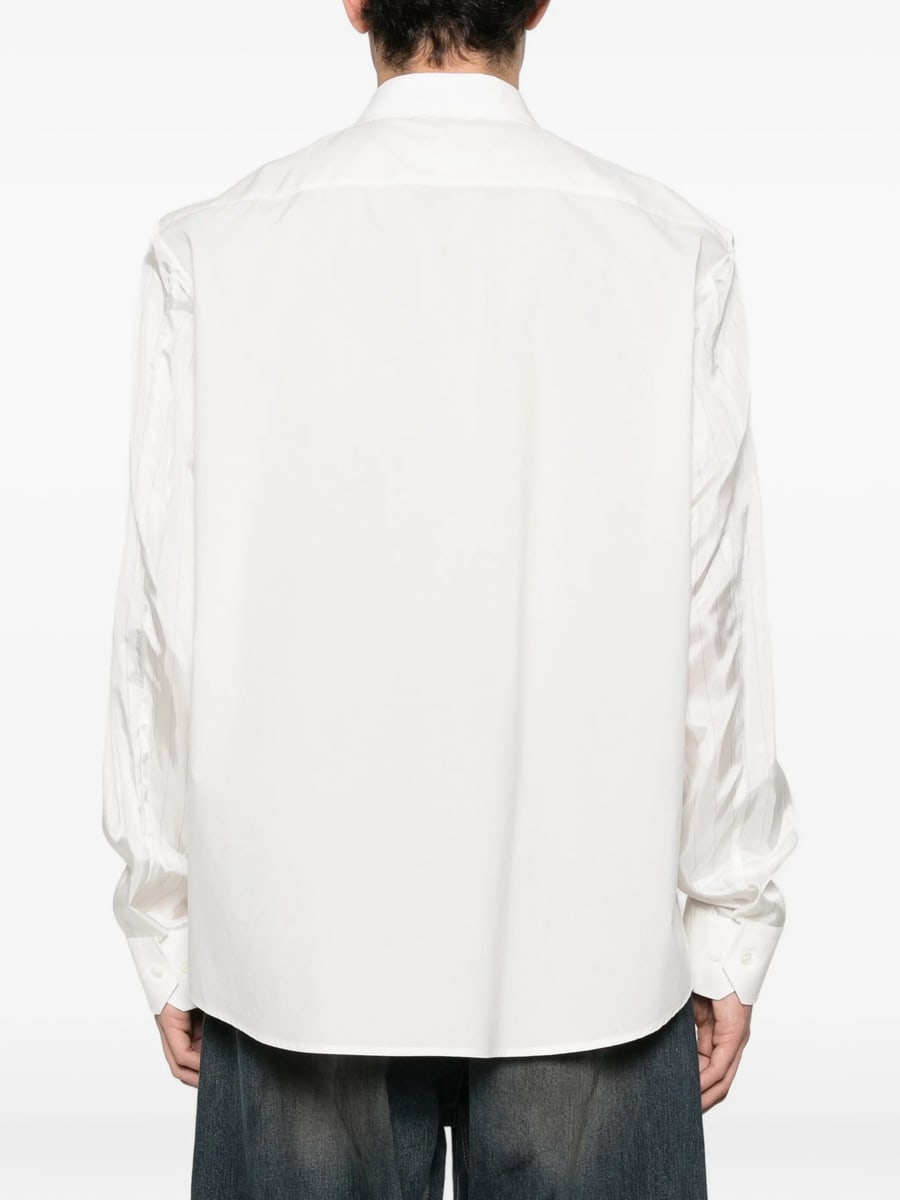MM6 Maison Margiela Mm6 Maison Margiela Logo-patch Shirt, view 2