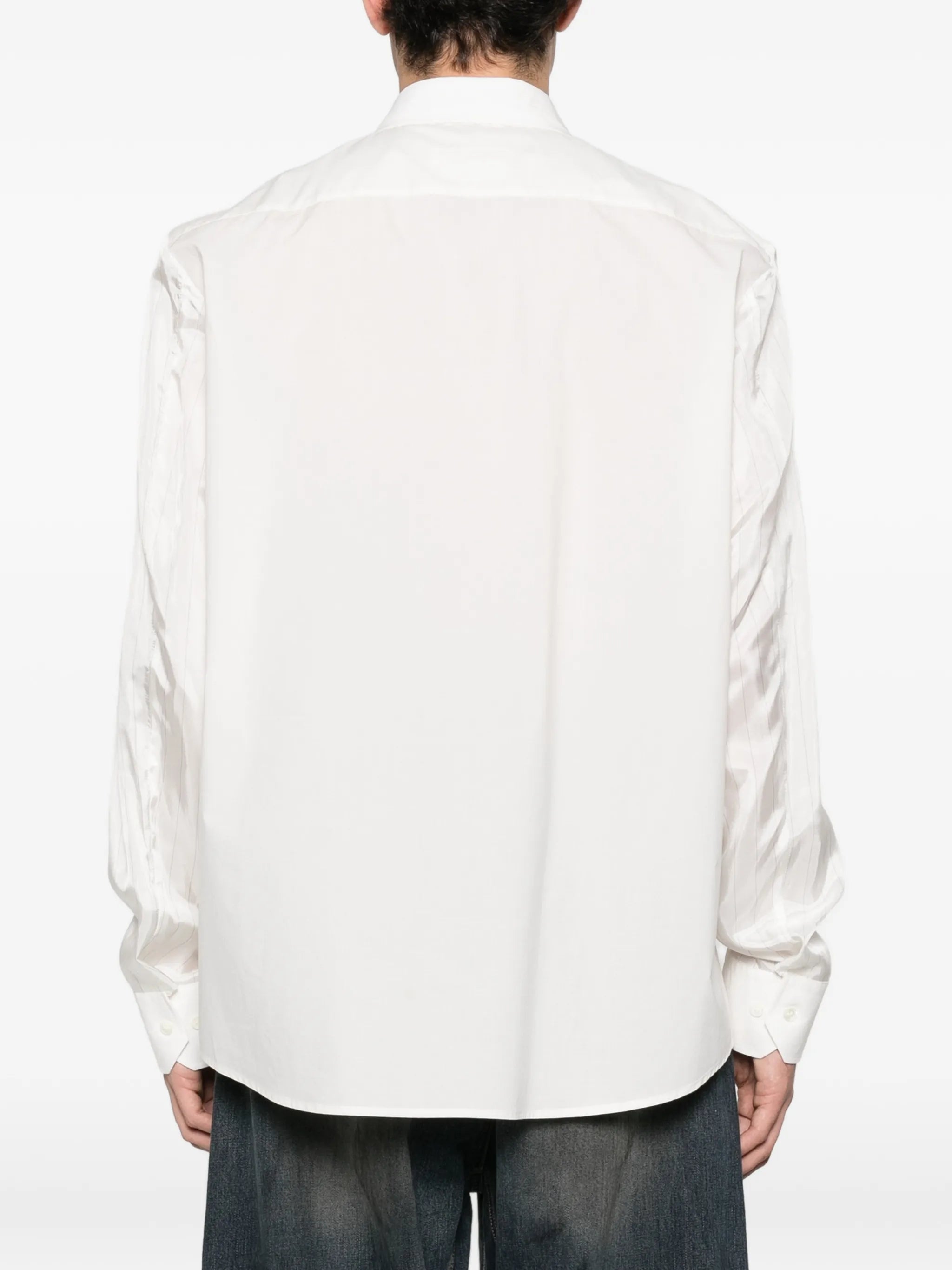 MM6 Maison Margiela Mm6 Maison Margiela Logo-patch Shirt, view 2