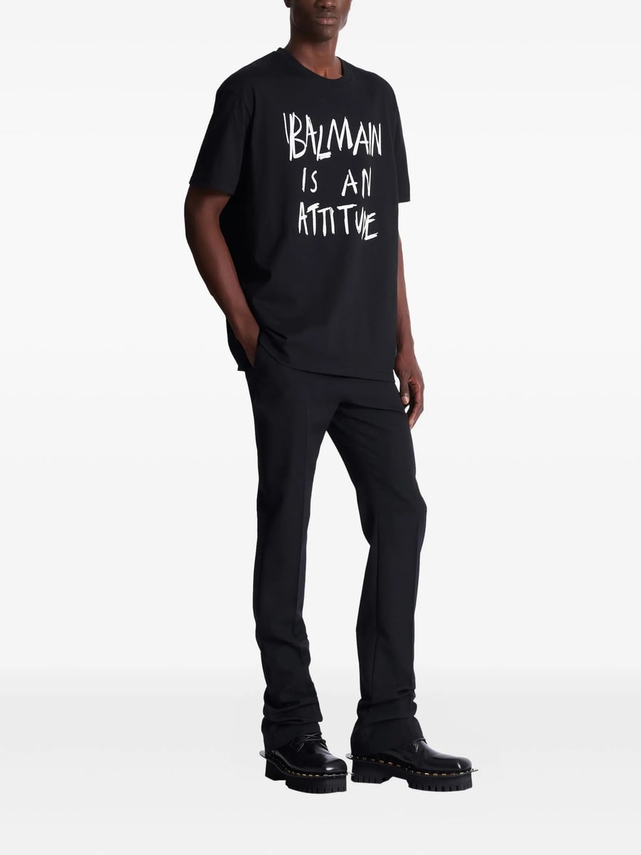Balmain Balmain Printed T-shirt, view 3
