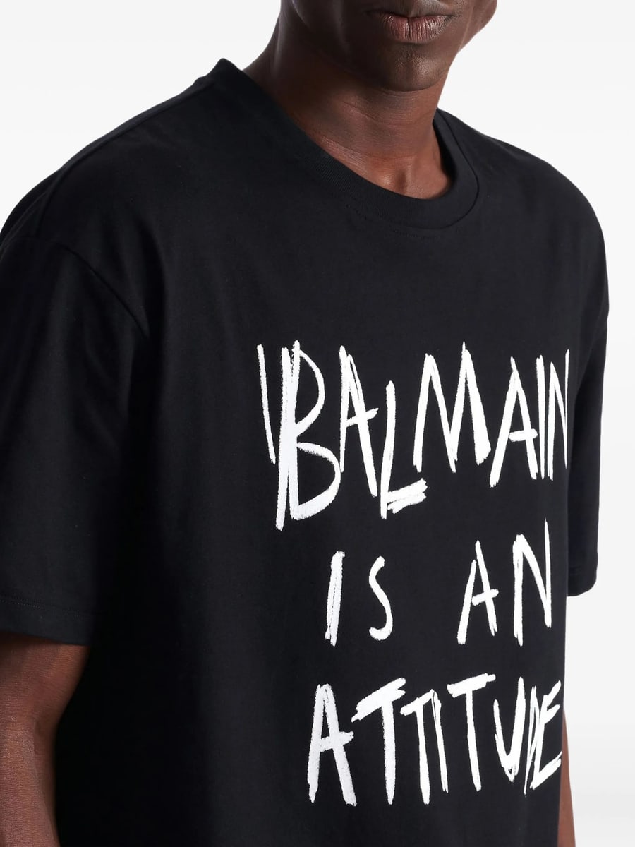 Balmain Balmain Printed T-shirt, view 5