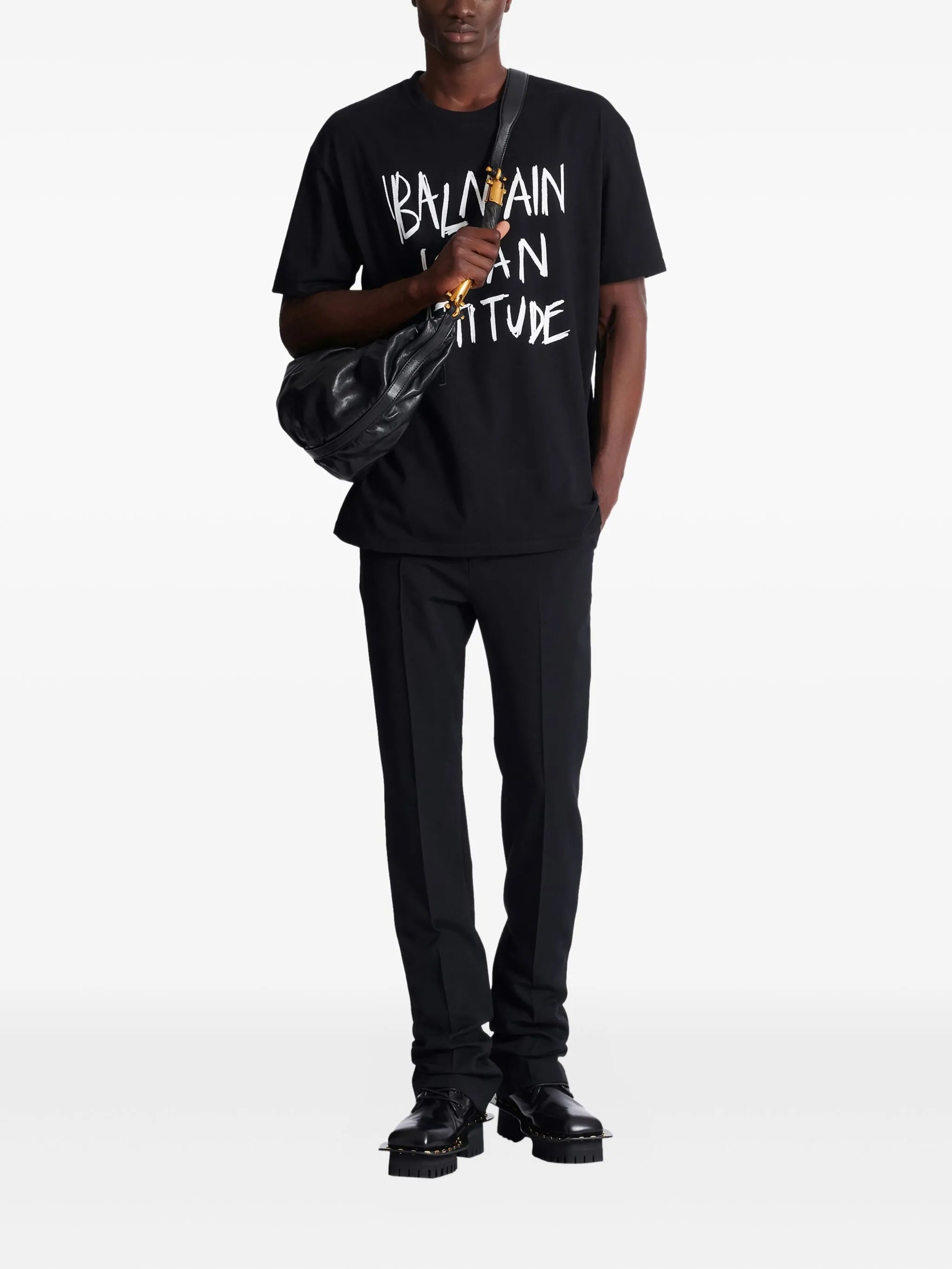 Balmain Balmain Printed T-shirt, view 2