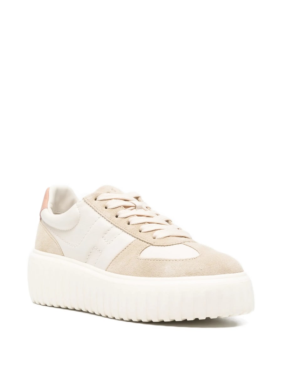 Hogan Hogan H-stripe Platform Sneakers, view 3