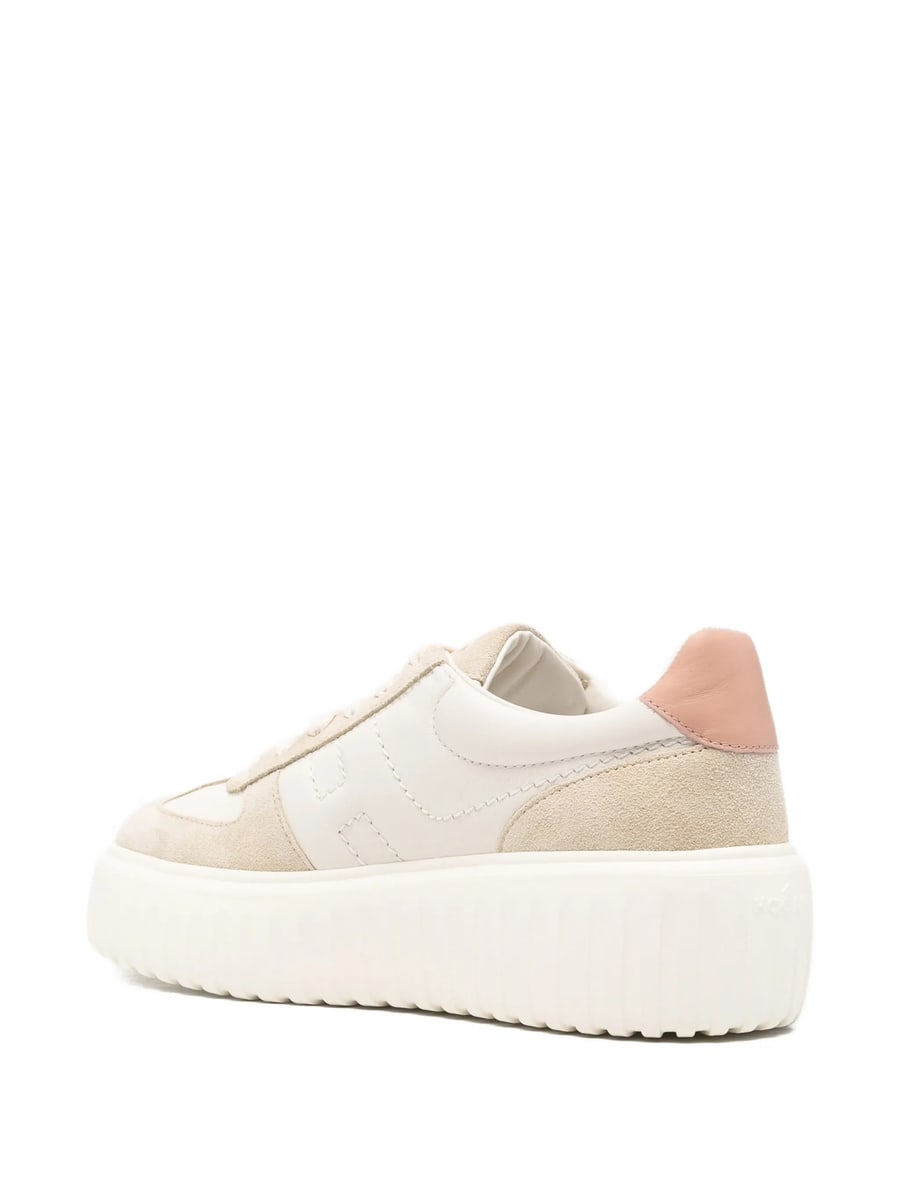 Hogan Hogan H-stripe Platform Sneakers, view 4