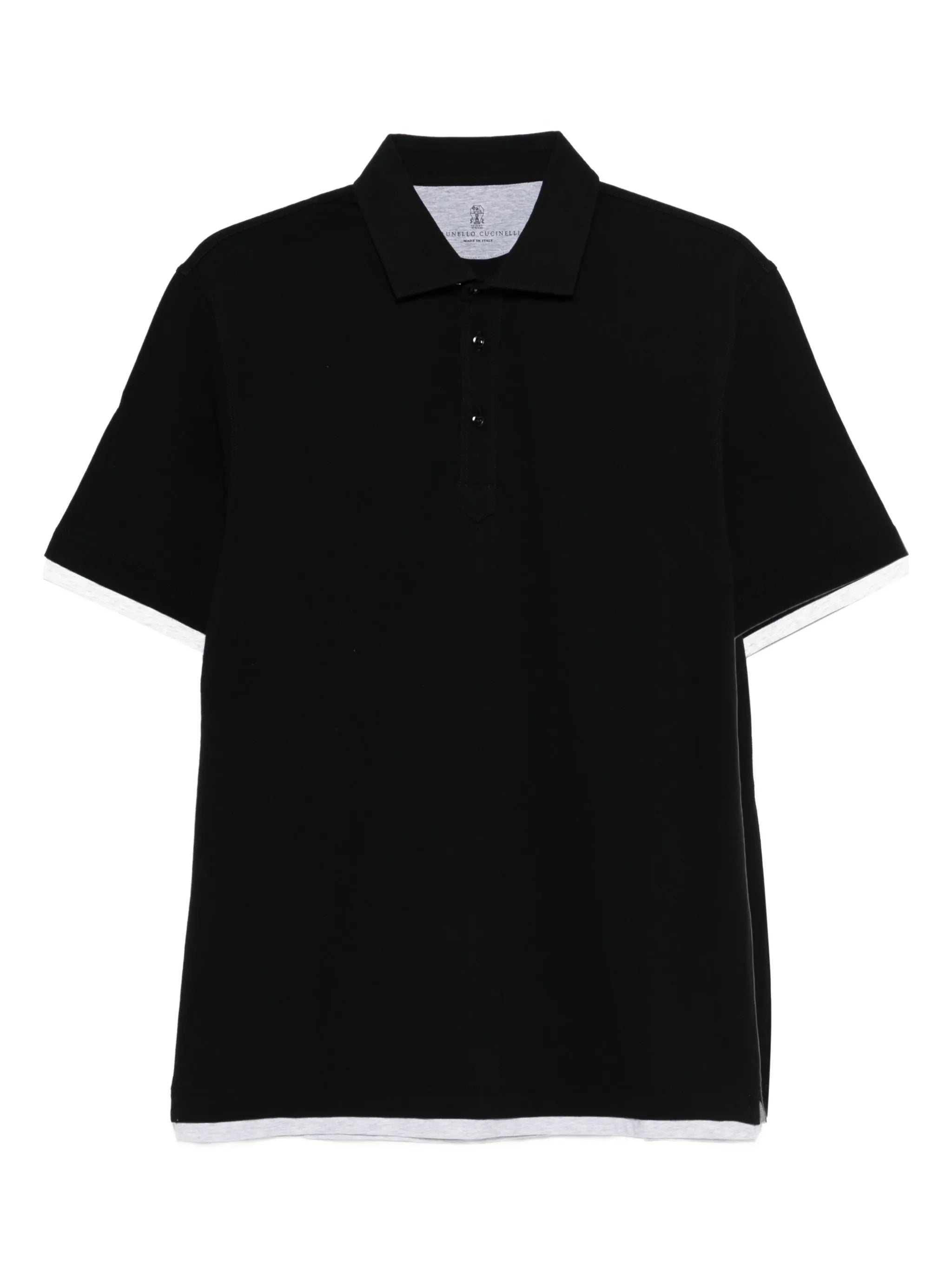 Brunello Cucinelli Brunello Cucinelli Trim Polo Shirt