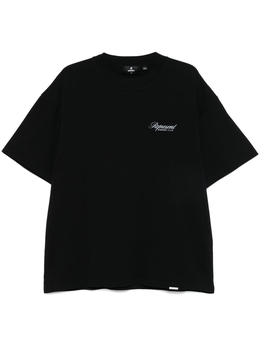 Represent Represent Owners' Club Script-logo T-shirt