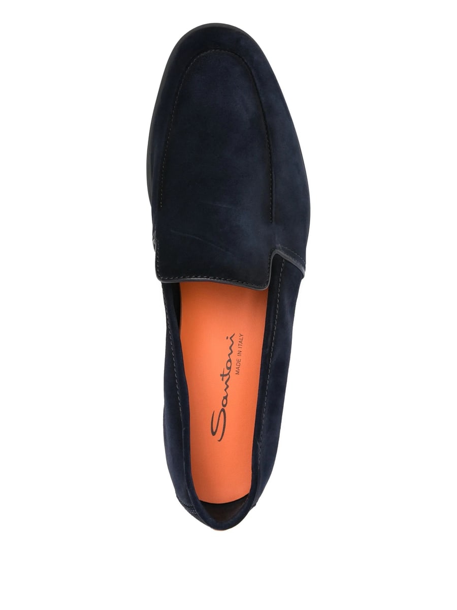 Santoni Santoni Suede Loafers, view 2