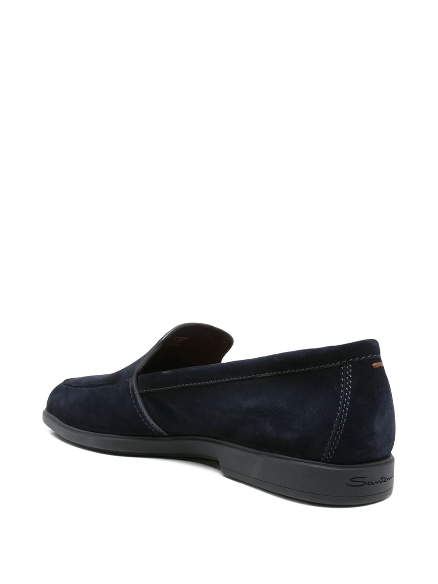 Santoni Santoni Suede Loafers, view 4