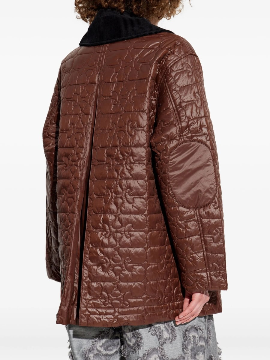 Ganni Ganni Quilted Coat, view 3