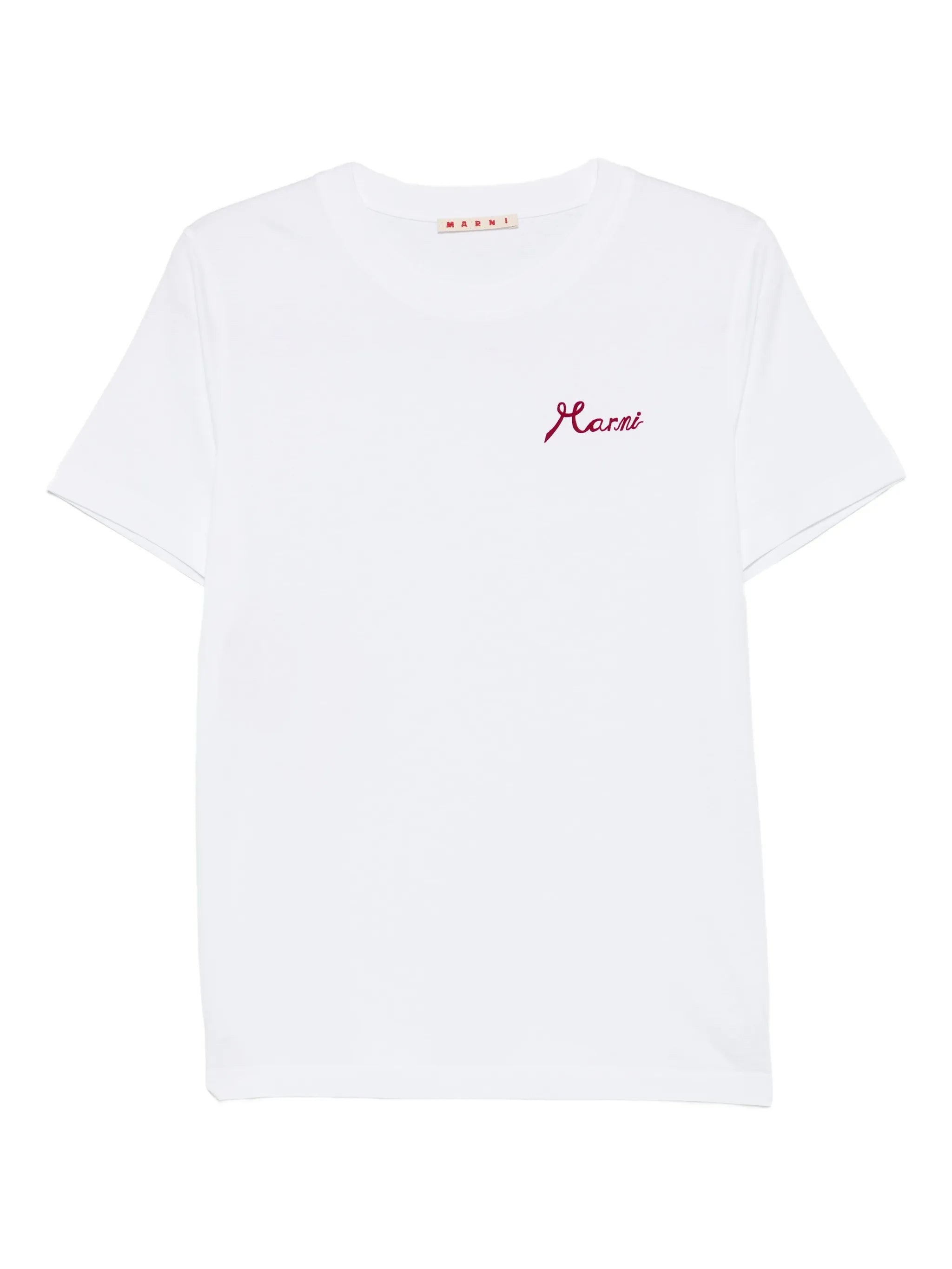 Marni Marni Embroidered-logo T-shirt