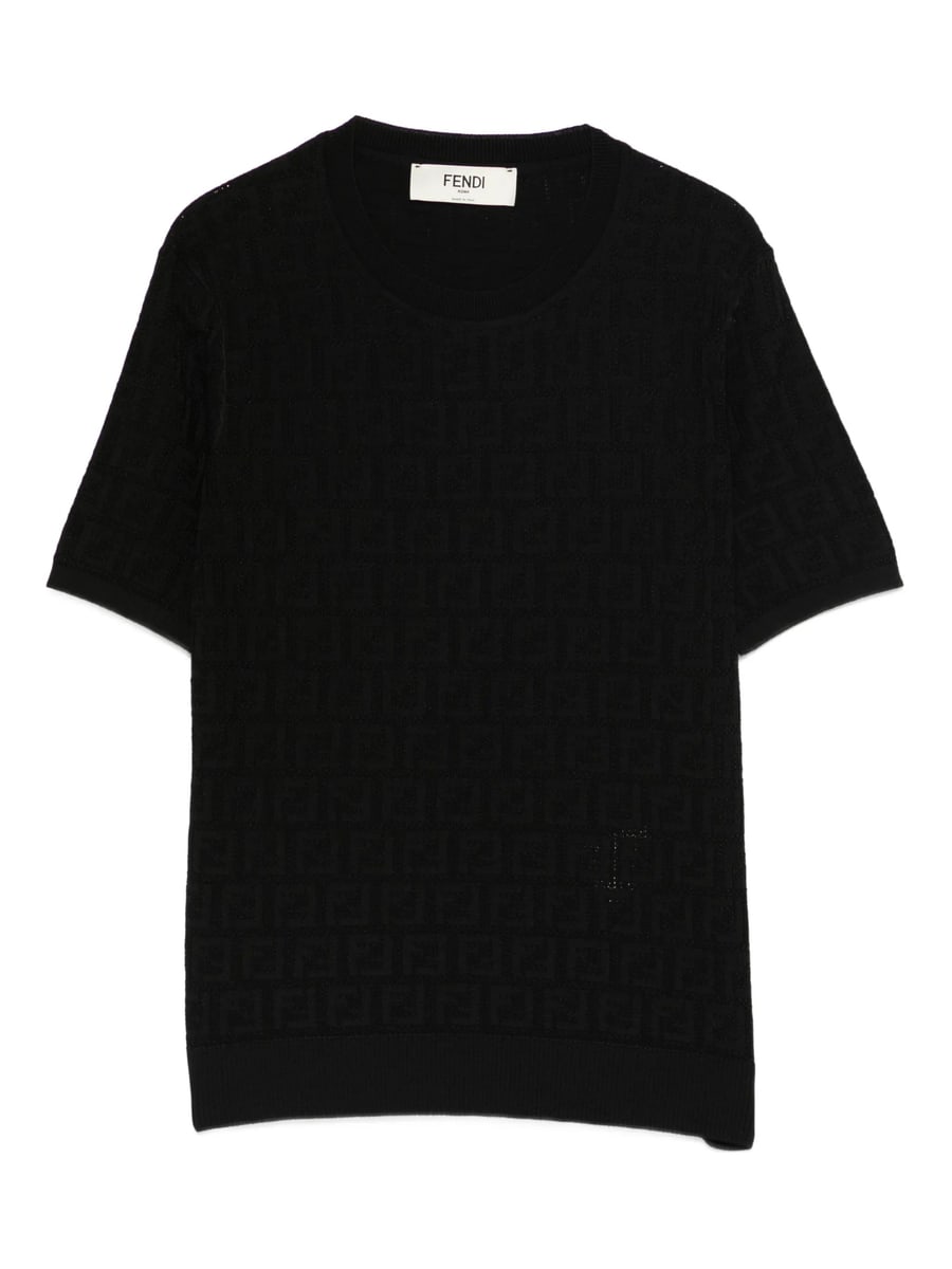 Fendi Fendi Pattern Short-sleeve Top