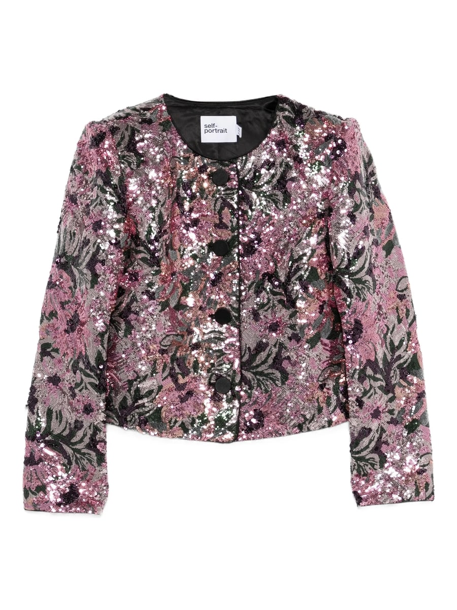 self-portrait Self-portrait Sequined Jacket